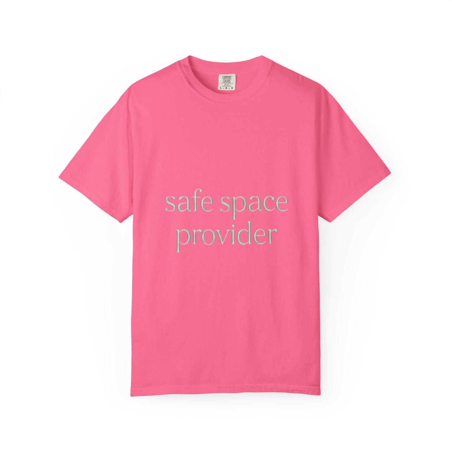 Unisex Garment-Dyed T-shirt -Safe Space Provider