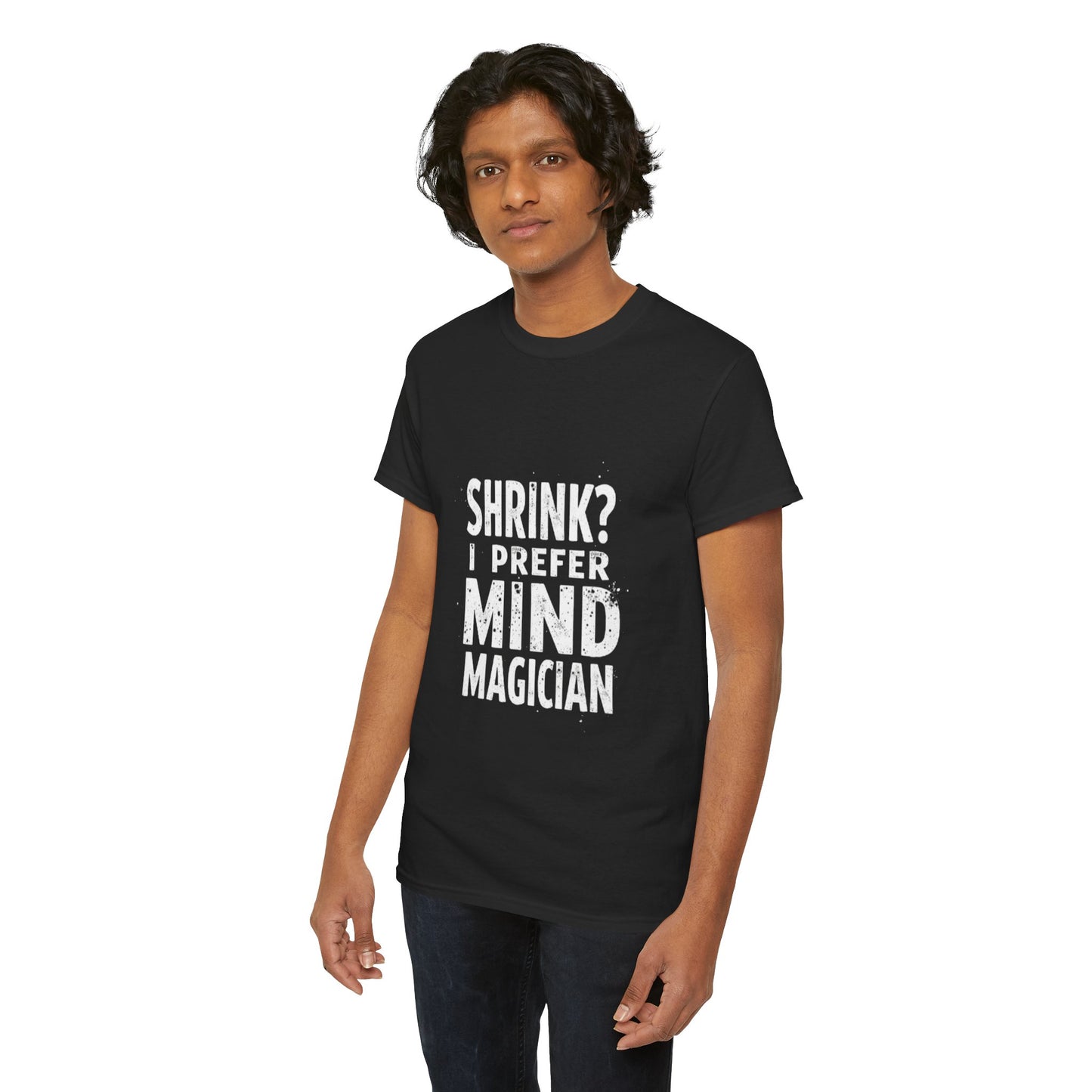 Unisex Heavy Cotton Tee -Mind Reading