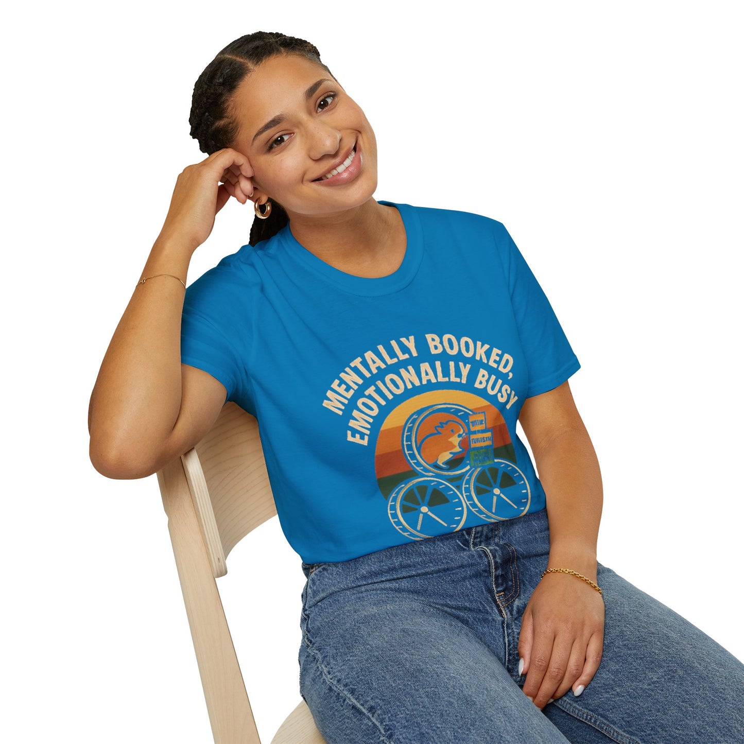T-Shirt -Mentally Booked