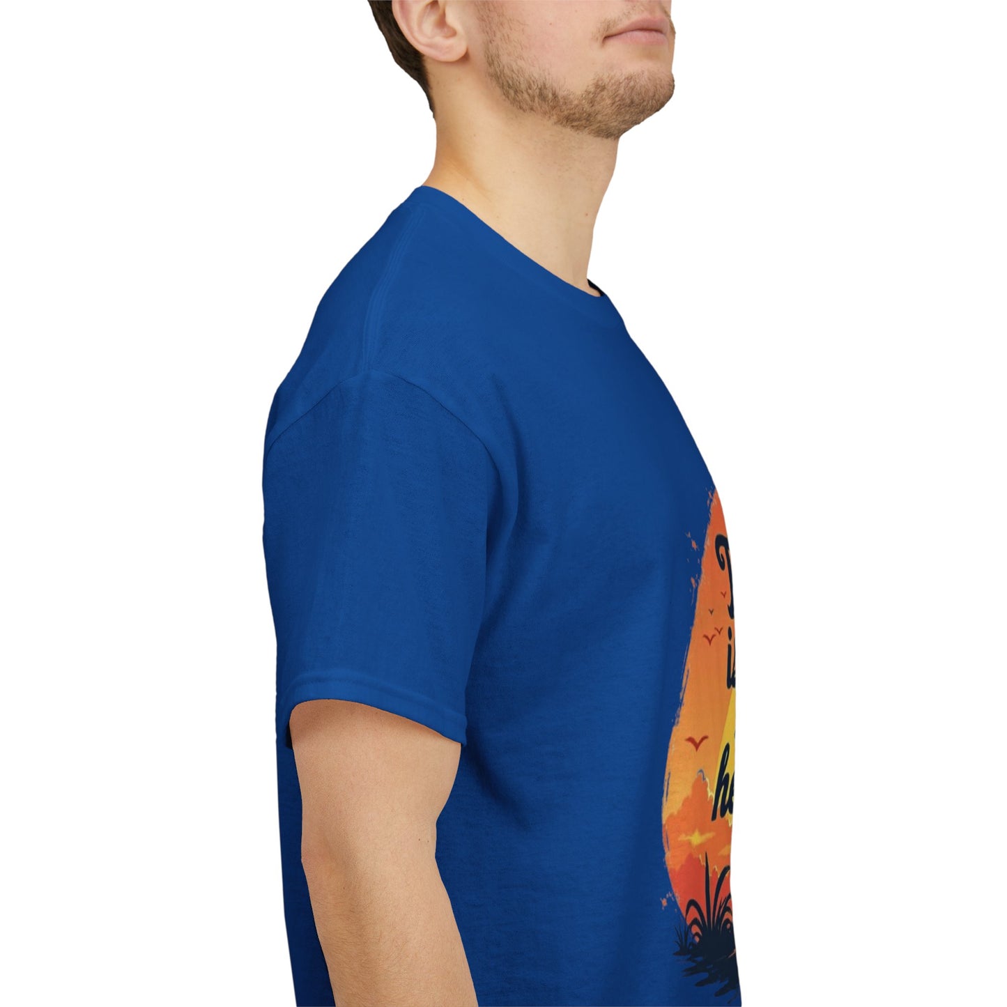 Unisex Heavy Cotton Tee - The Brain is Powerful' Inspirational T-Shirt
