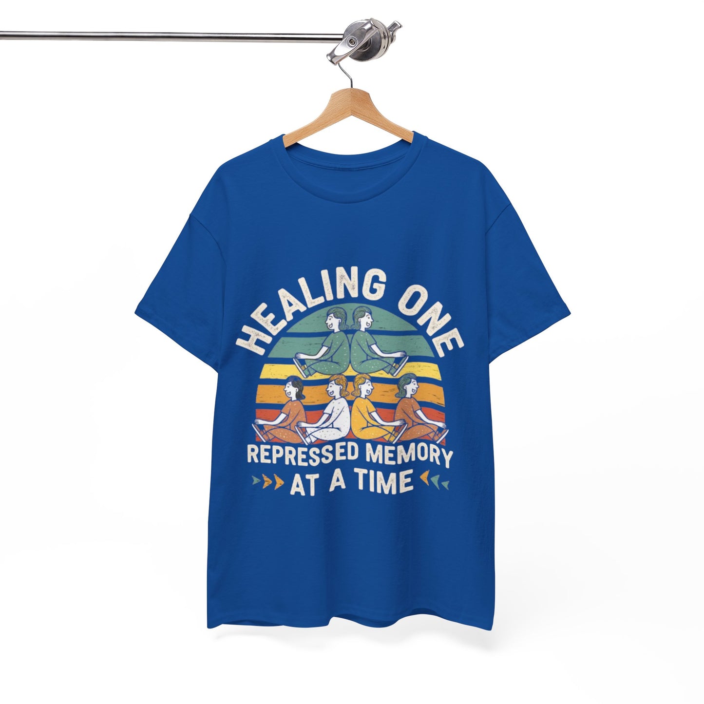 Unisex Heavy Cotton Tee -Healing repressed memories one at a time