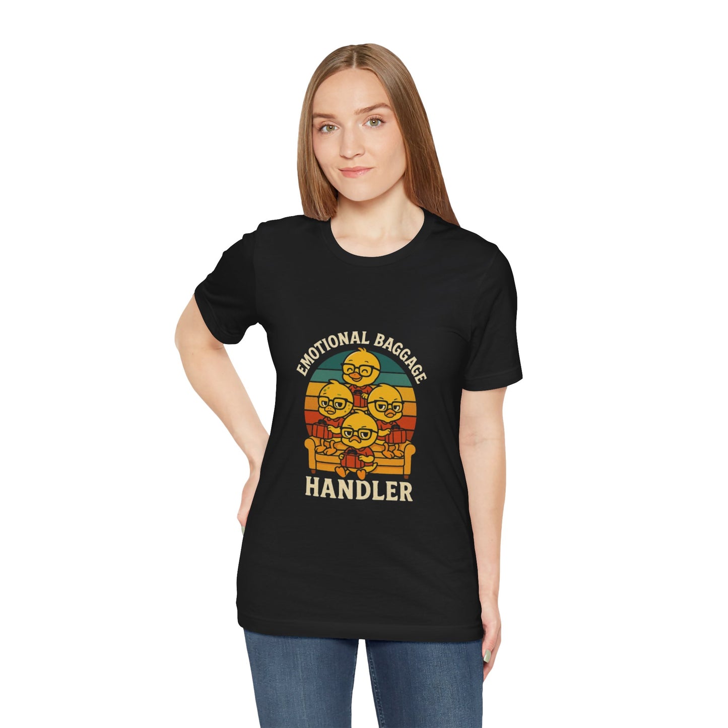 Unisex Jersey Short Sleeve T-Shirt - Emotional Baggage Handler