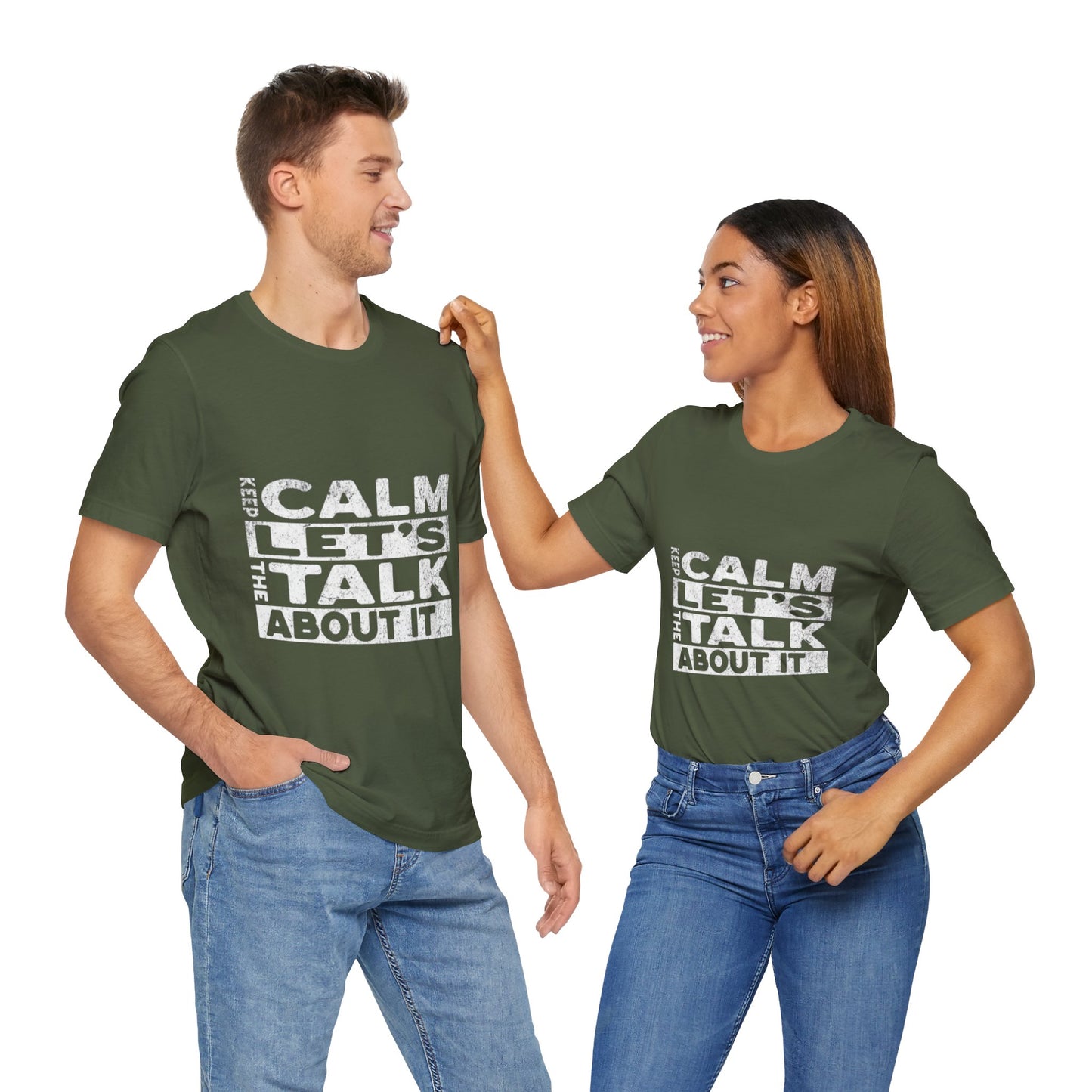 Unisex Tee – Keep Calm Let's Talk