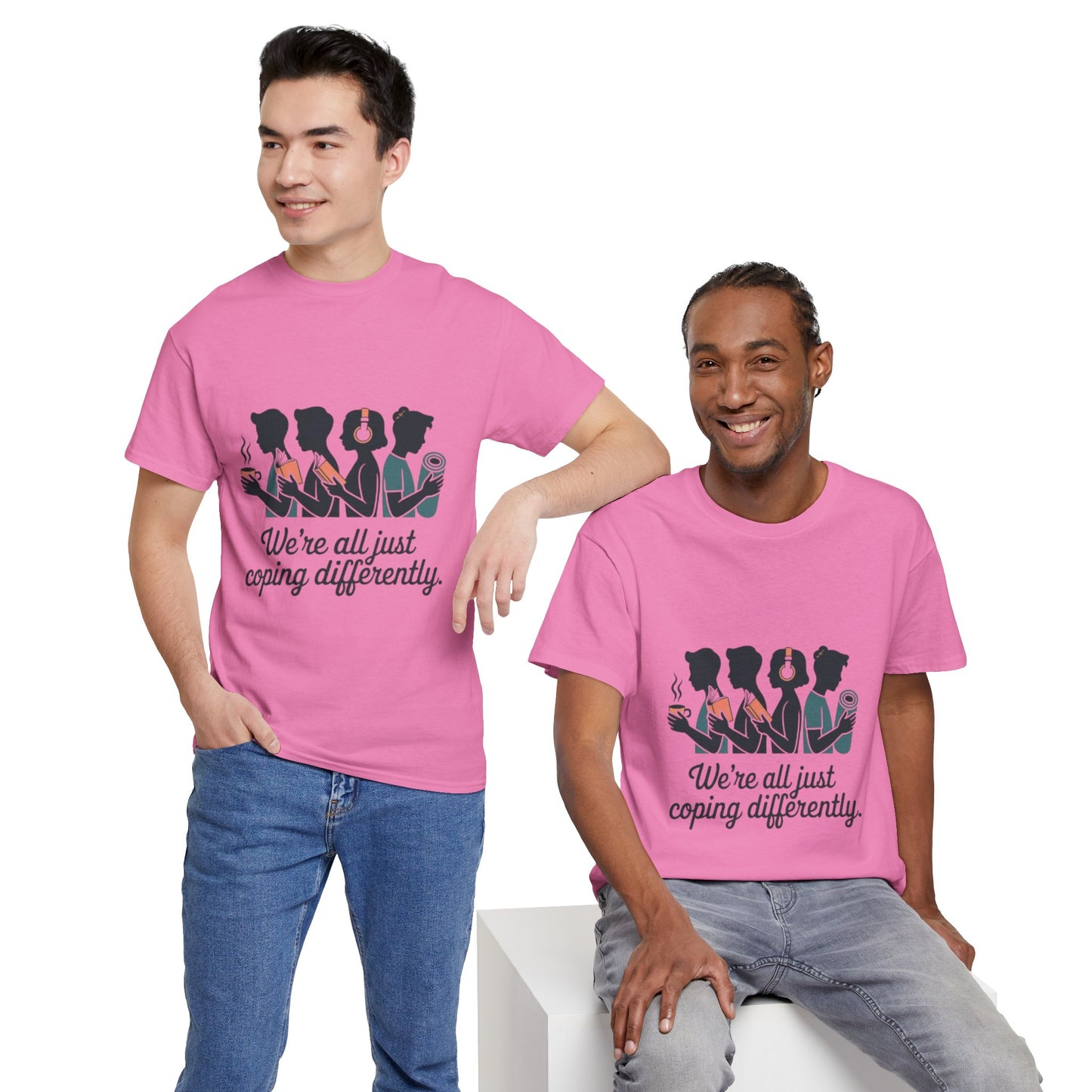 Coping Together Unisex Tee - Mental Health Awareness Apparel