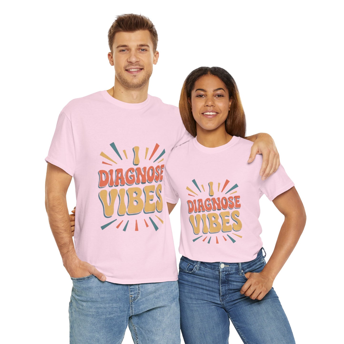 Unisex Diagnose Vibes Tee, Casual T-Shirt