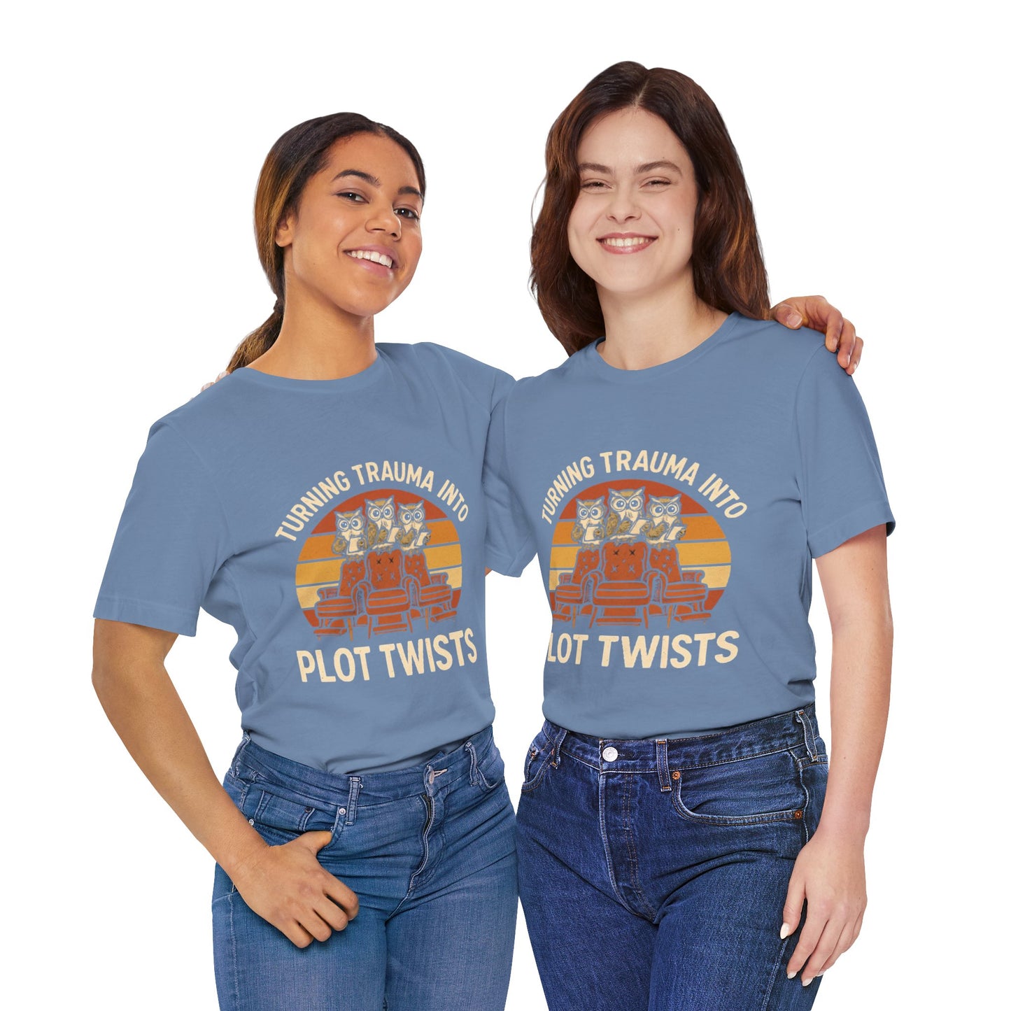Turning Trauma into Plot Twists Tee, Unisex T-Shirt