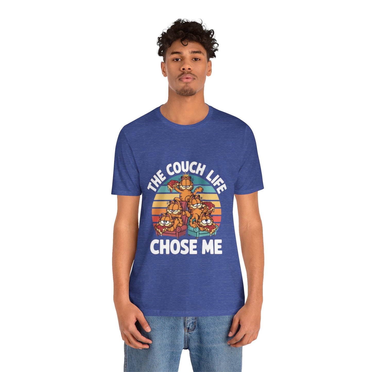 Vintage Unisex Tee - The Couch Life Chose Me