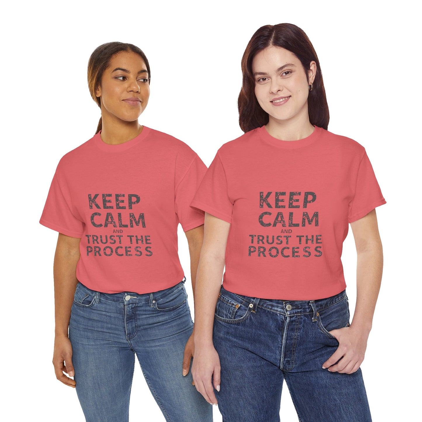 Unisex Heavy Cotton Tee -Keep Calm
