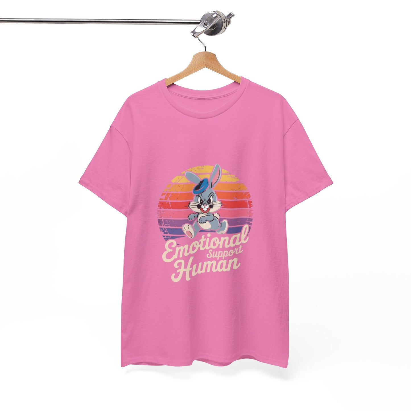 Unisex Heavy Cotton T-Shirt -Emotional Support Human Tee