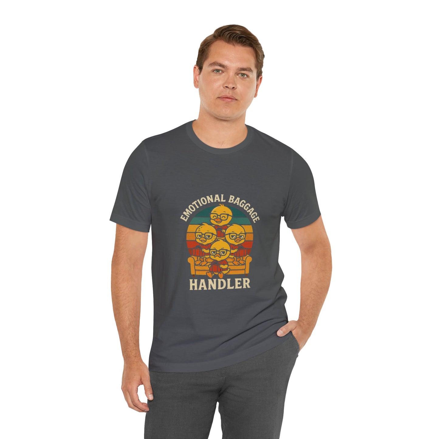 Unisex Jersey Short Sleeve T-Shirt - Emotional Baggage Handler