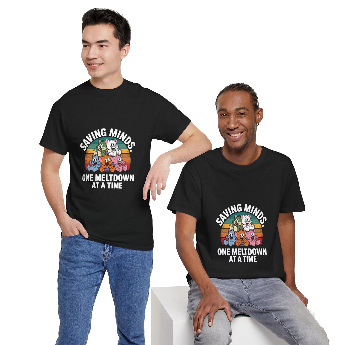 Unisex Heavy Cotton Tee - Saving Minds