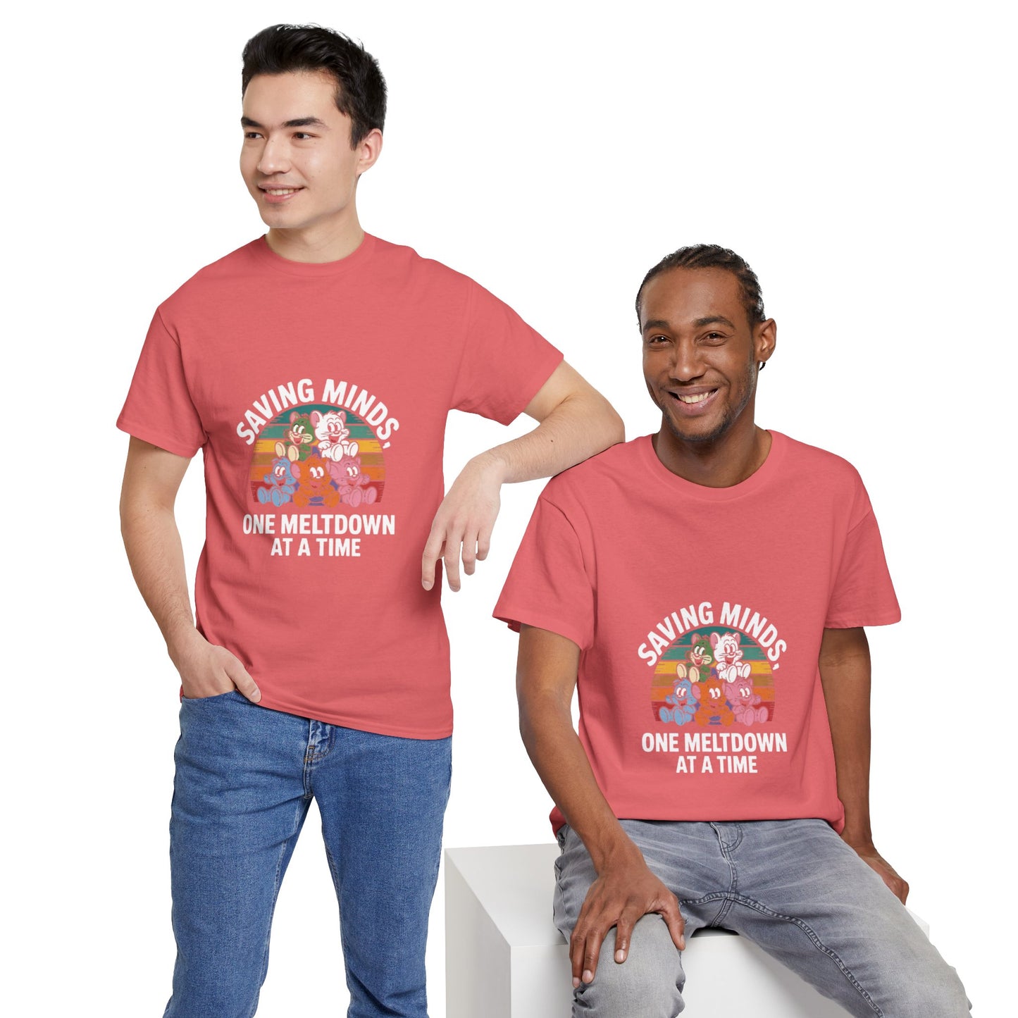Unisex Heavy Cotton Tee - Saving Minds