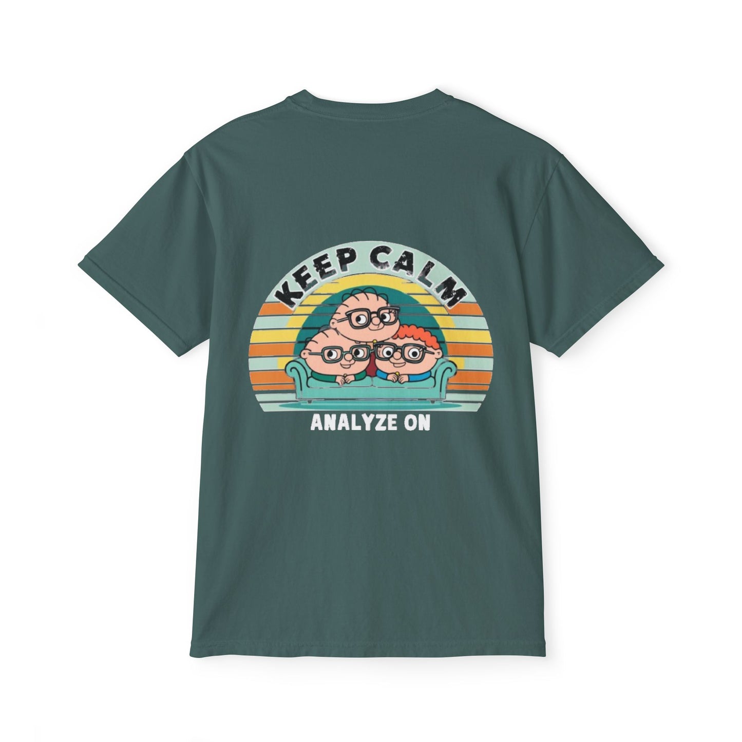 Pocket T-Shirt - Keep Calm Analyze On