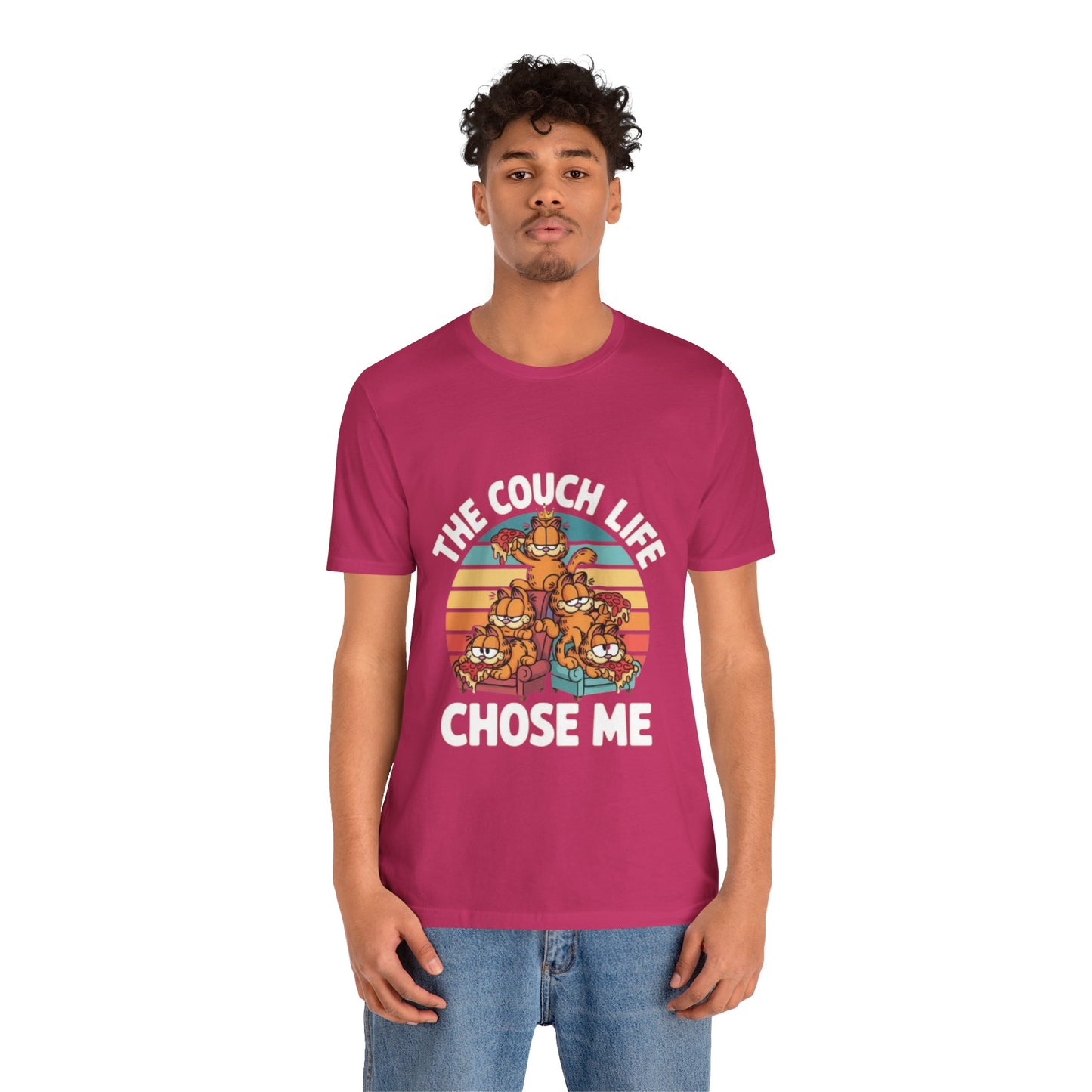Vintage Unisex Tee - The Couch Life Chose Me