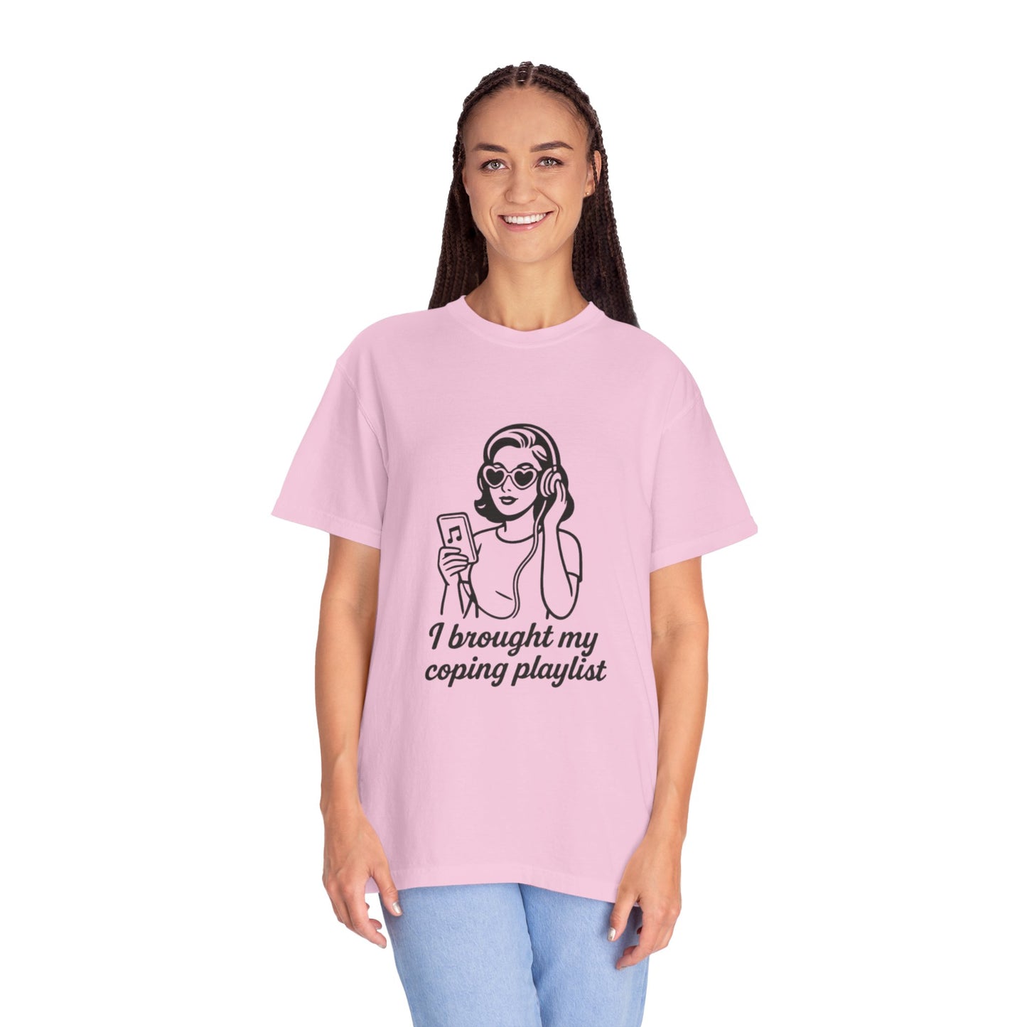 Chill Vibes T-Shirt, I Brought My Coping Playlist Unisex Tee
