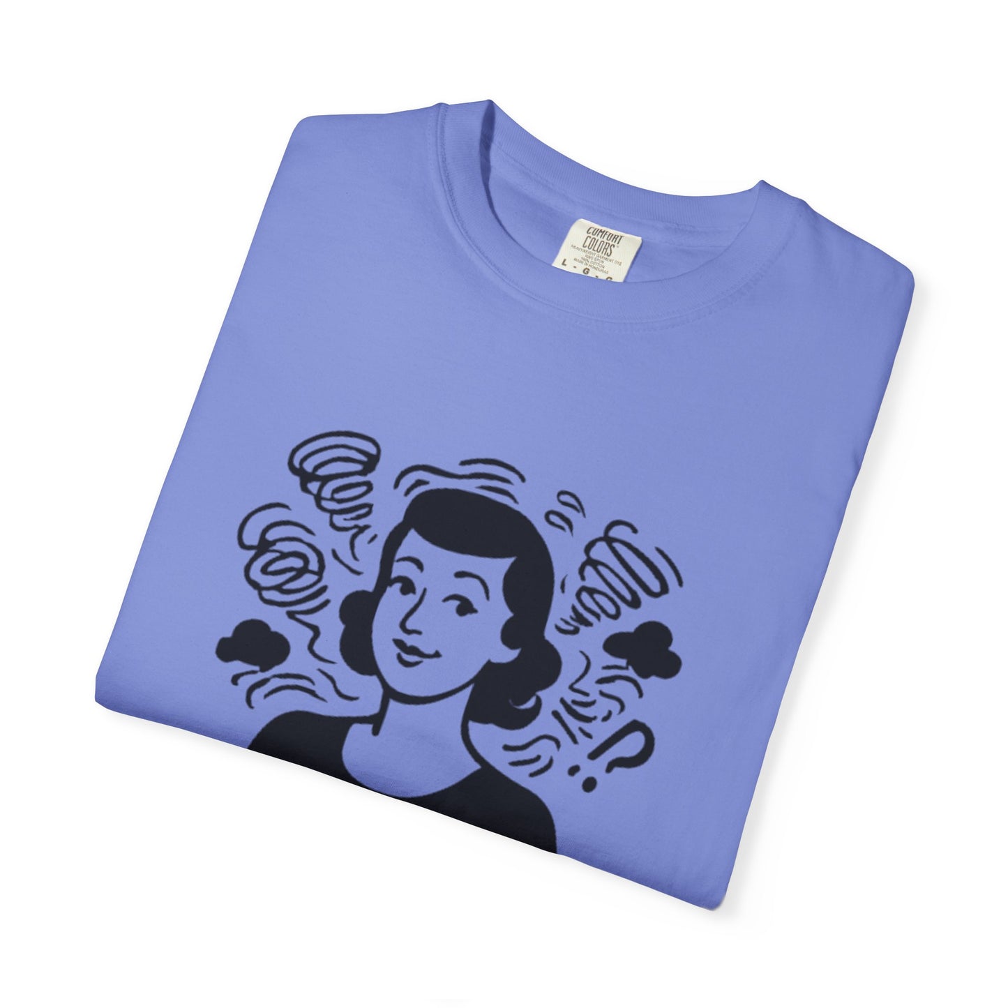Calm on the Outside T-Shirt, Unisex Garment-Dyed Tee