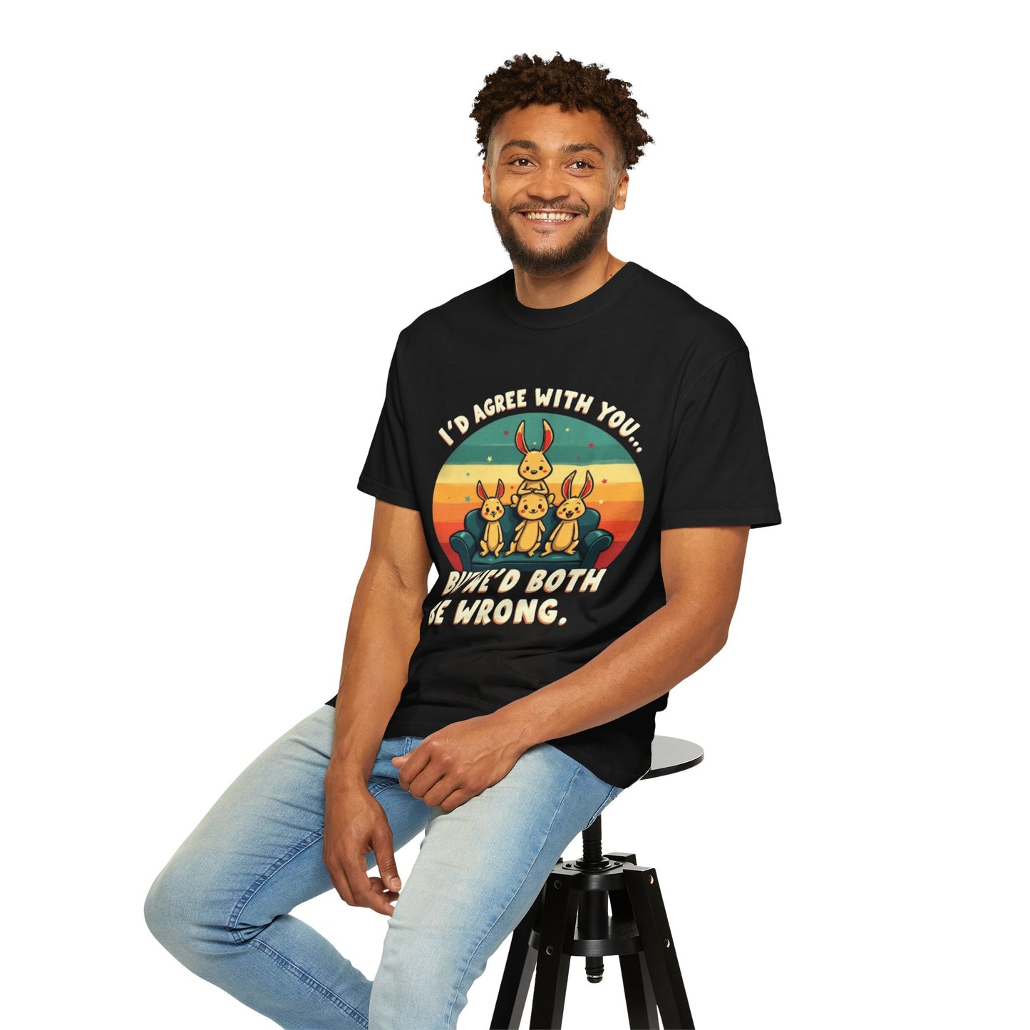 Whimsical Graphic T-shirt - Fun Casual Wear