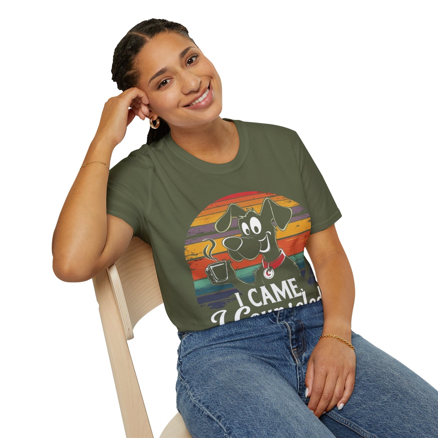 Fun Counselor T-Shirt -I Came I Counseled