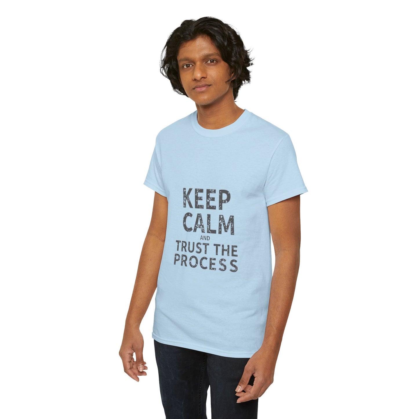 Unisex Heavy Cotton Tee -Keep Calm