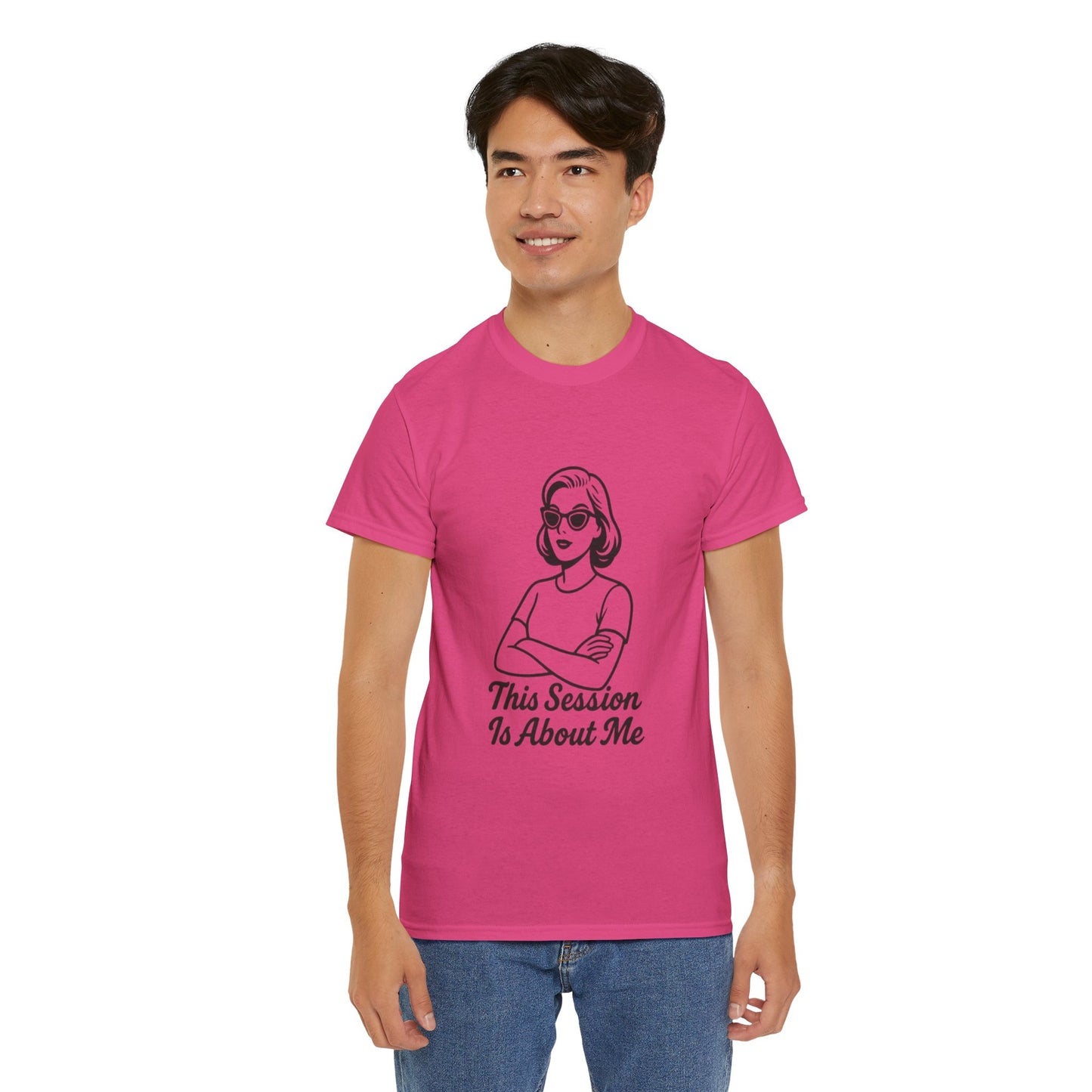 Empowered Statement Tee - This Session Is About Me