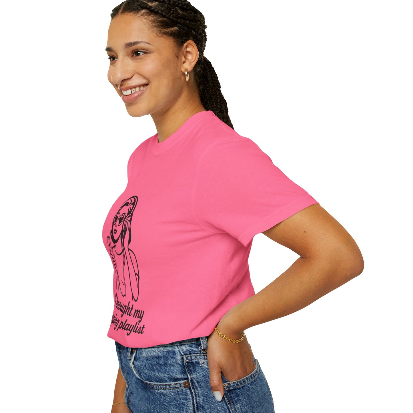 Chill Vibes T-Shirt, I Brought My Coping Playlist Unisex Tee