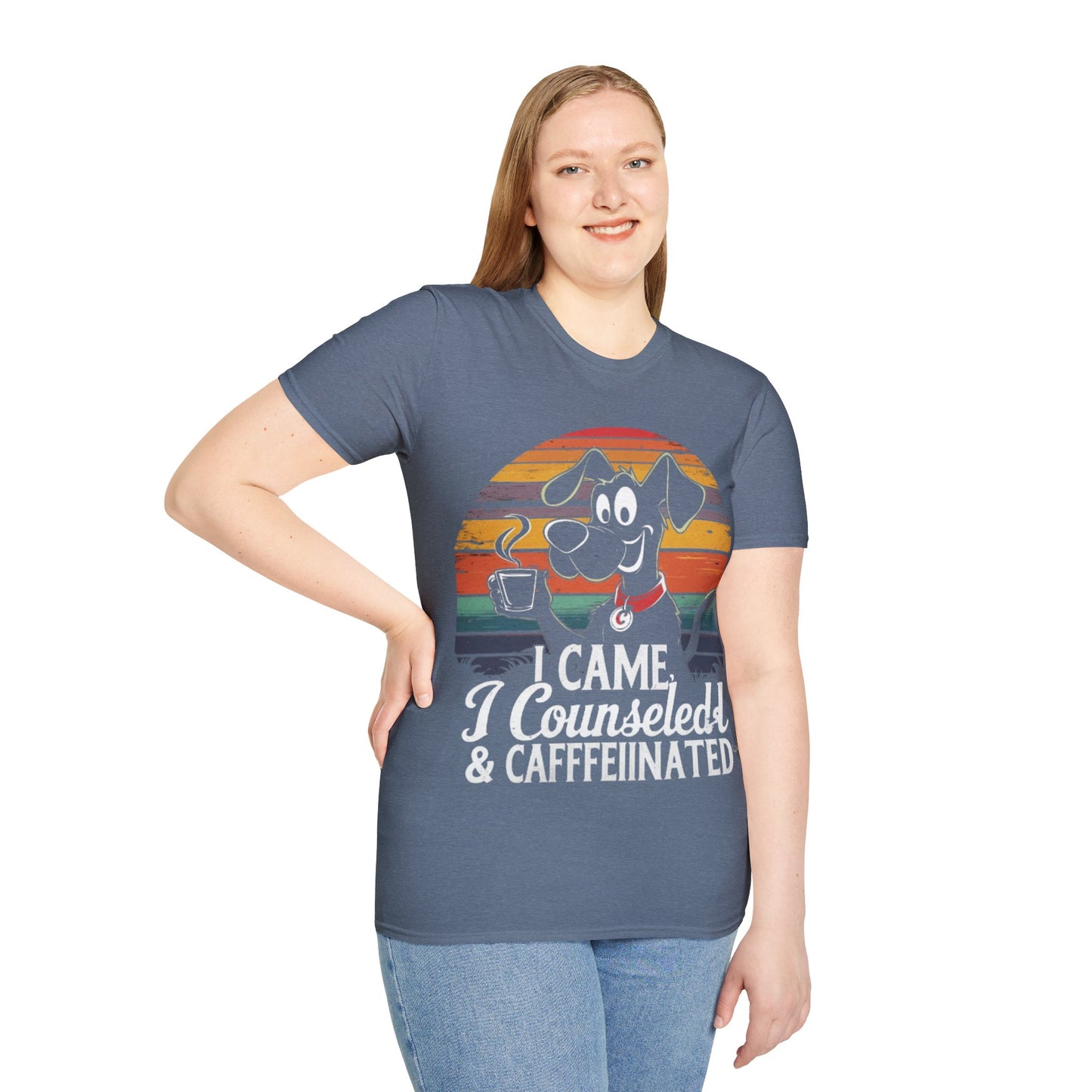 Fun Counselor T-Shirt -I Came I Counseled
