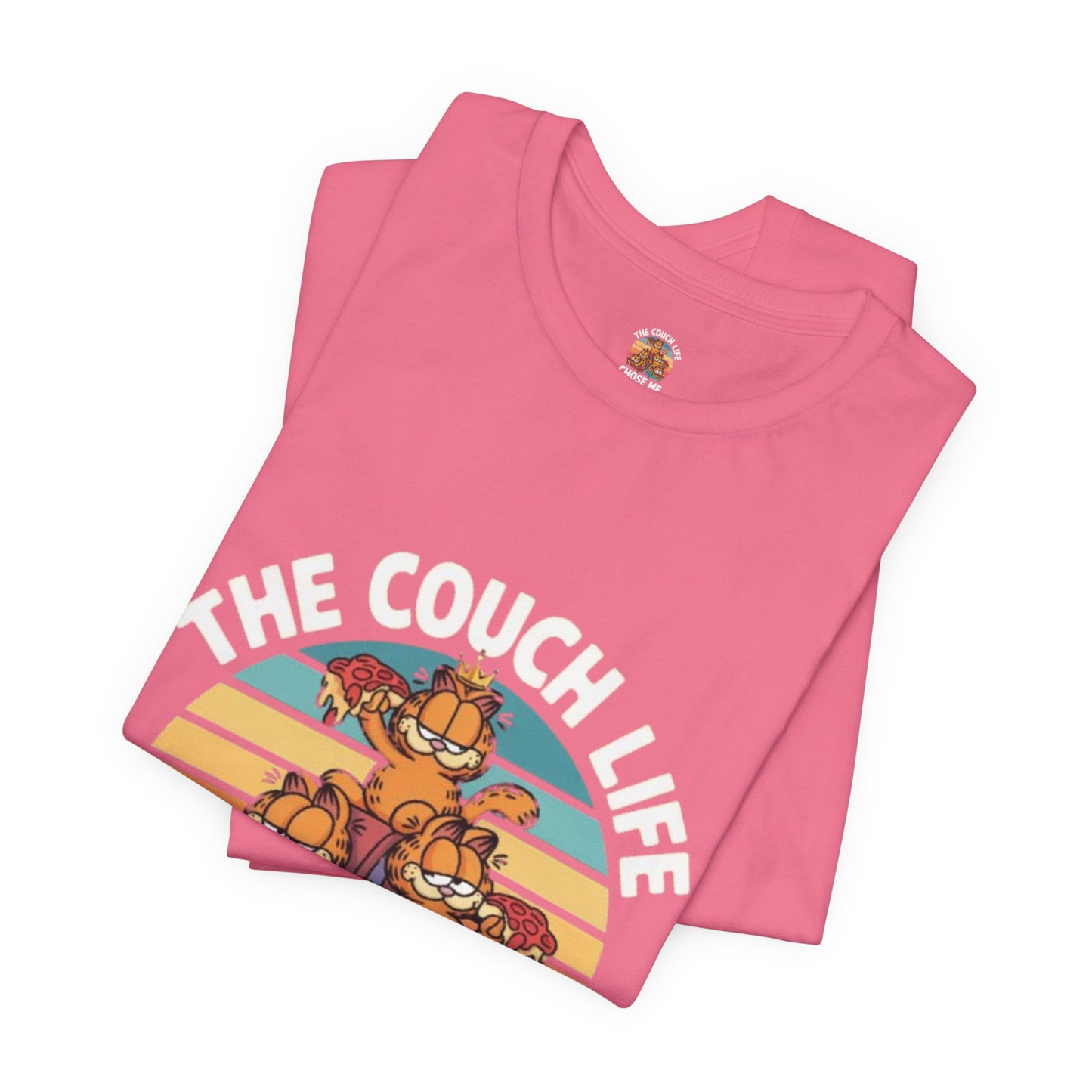Vintage Unisex Tee - The Couch Life Chose Me