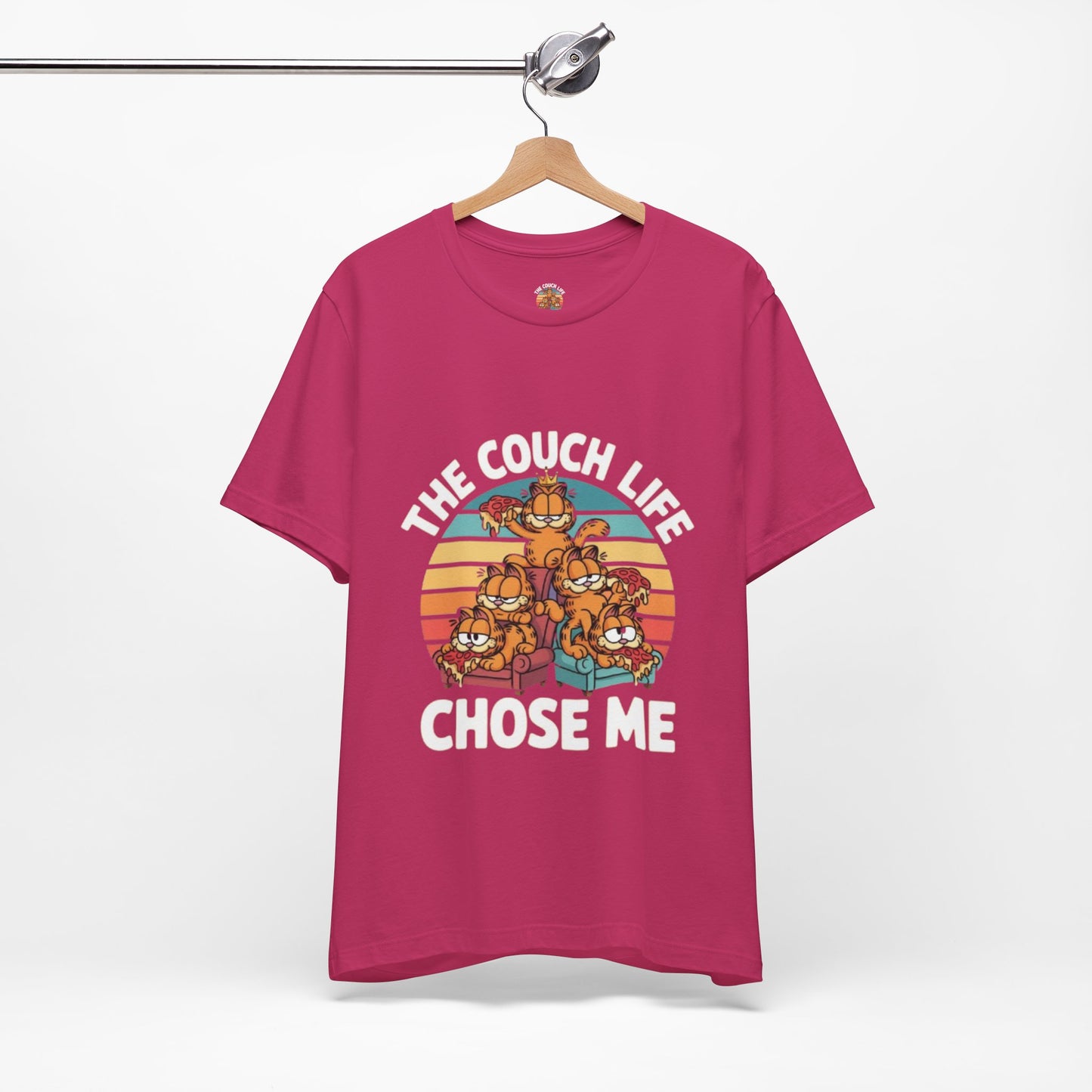 Vintage Unisex Tee - The Couch Life Chose Me