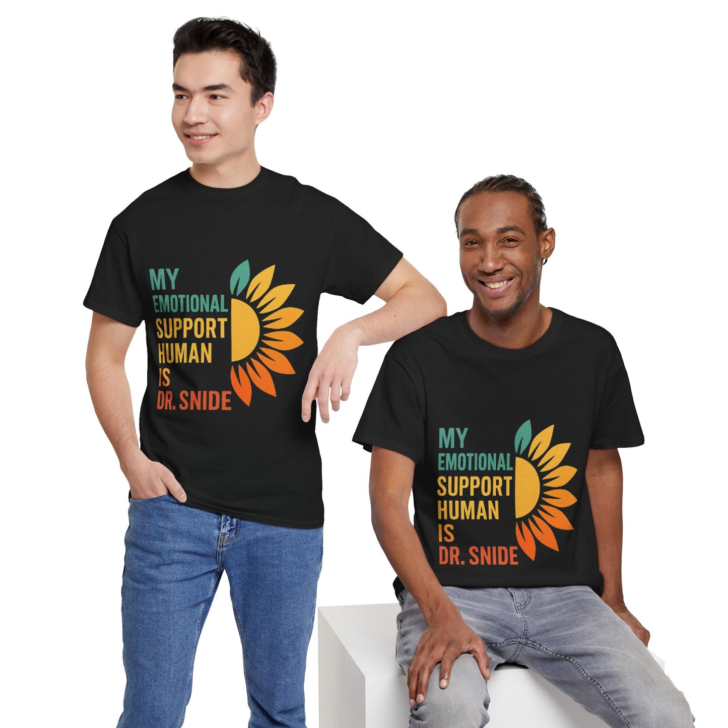 Emotional Support Unisex Tee | Heavy Cotton T-Shirt