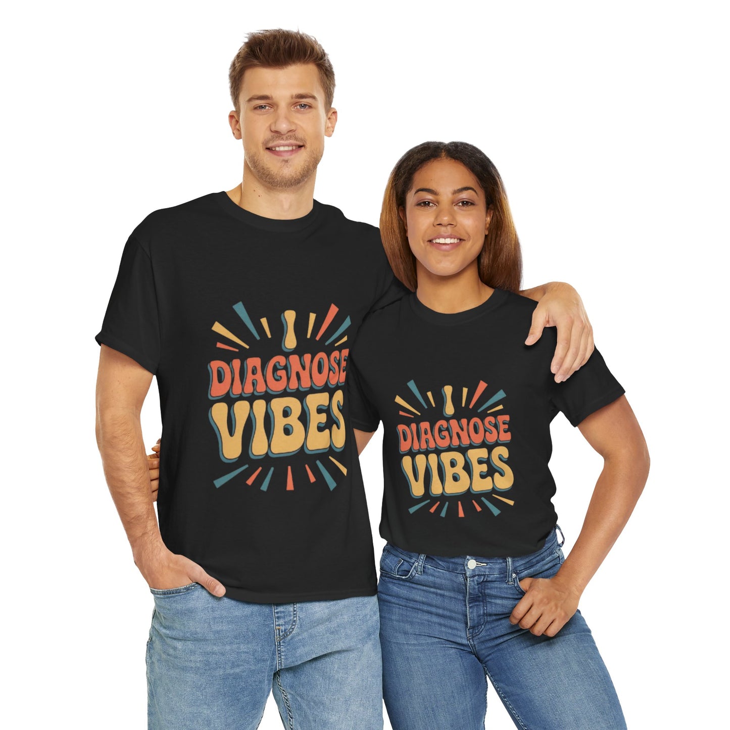 Unisex Diagnose Vibes Tee, Casual T-Shirt