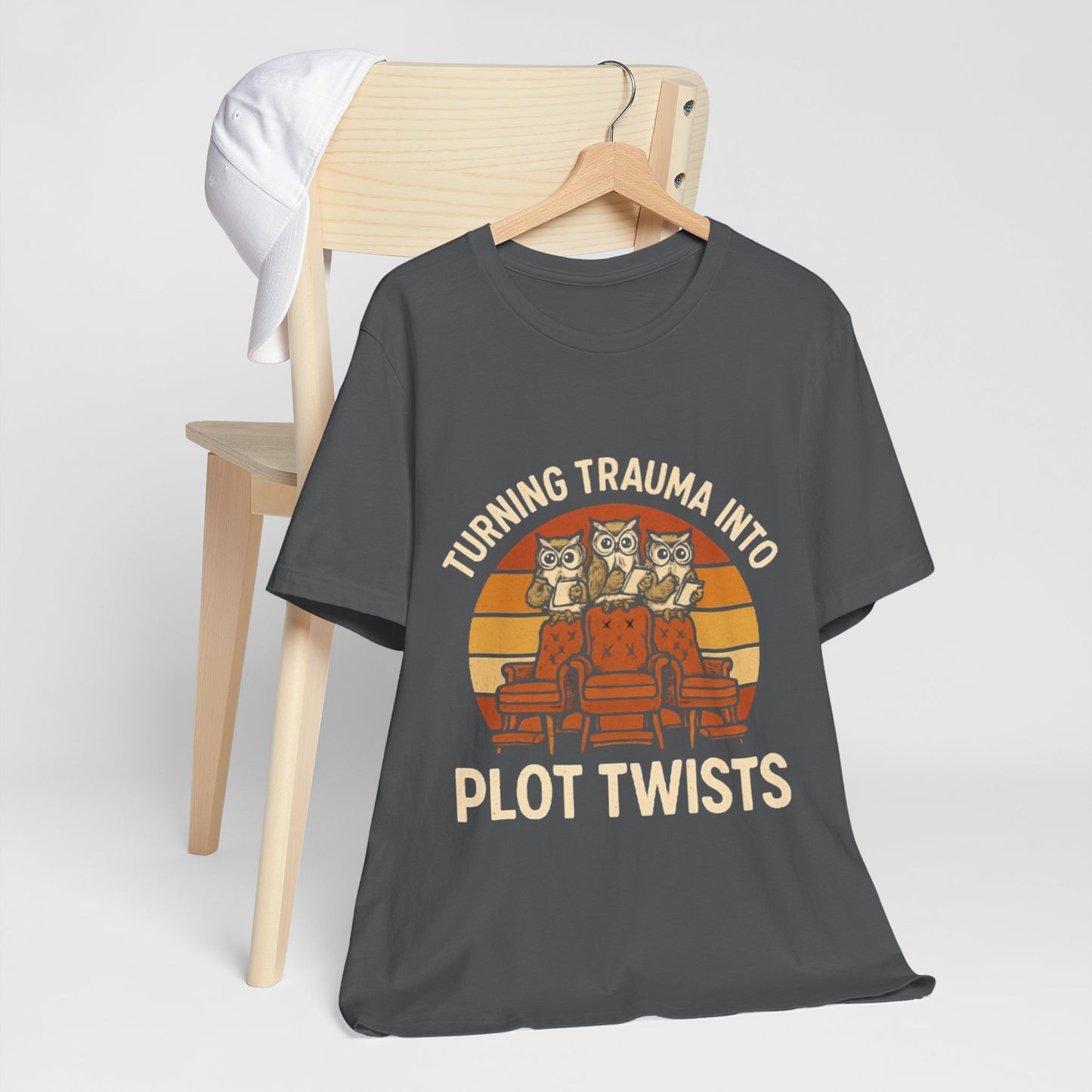 Turning Trauma into Plot Twists Tee, Unisex T-Shirt