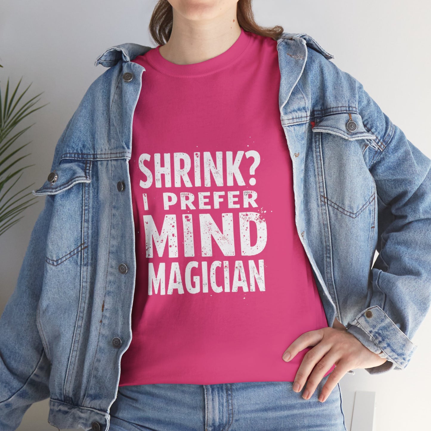 Unisex Heavy Cotton Tee -Mind Reading
