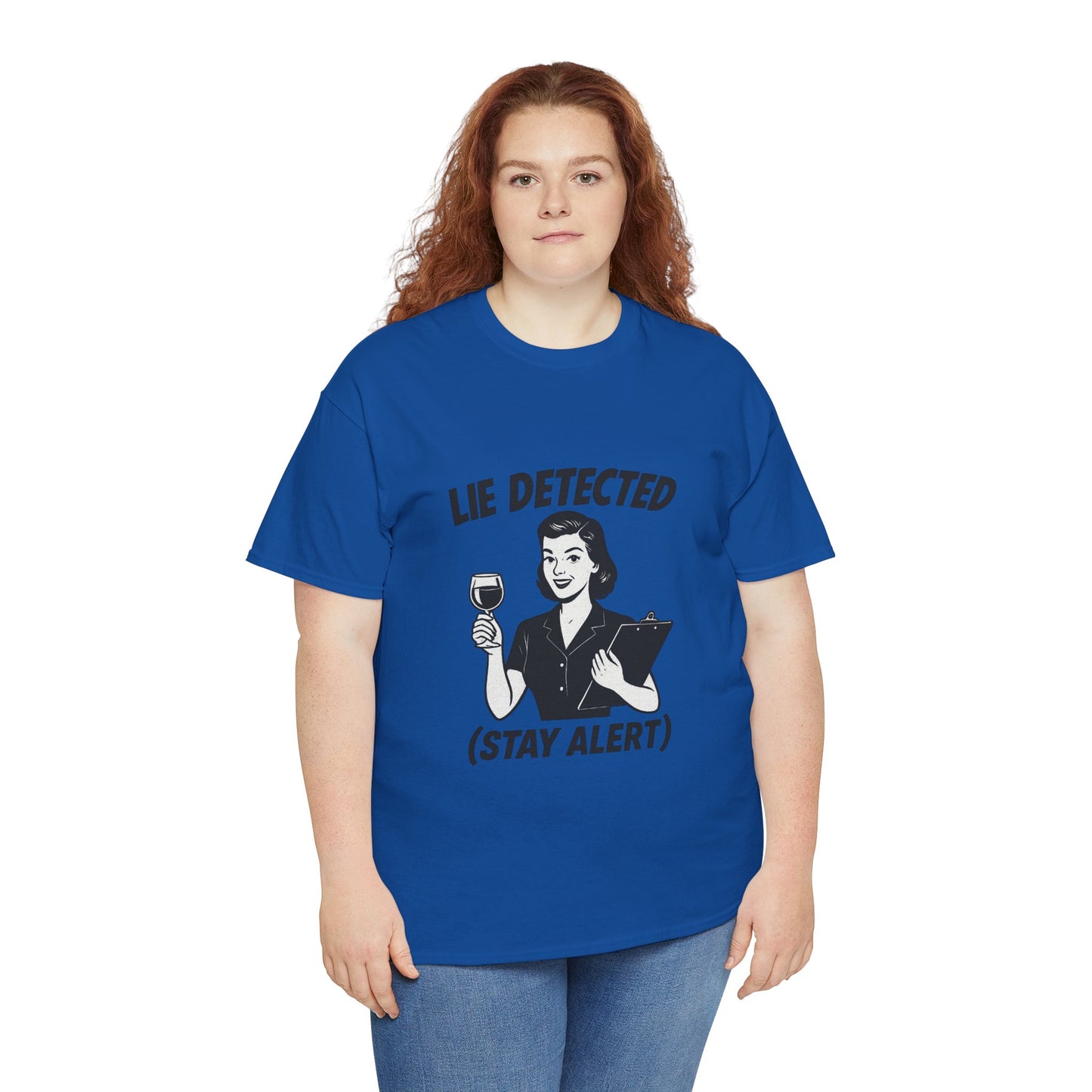 Funny Lie Detected Unisex Tee