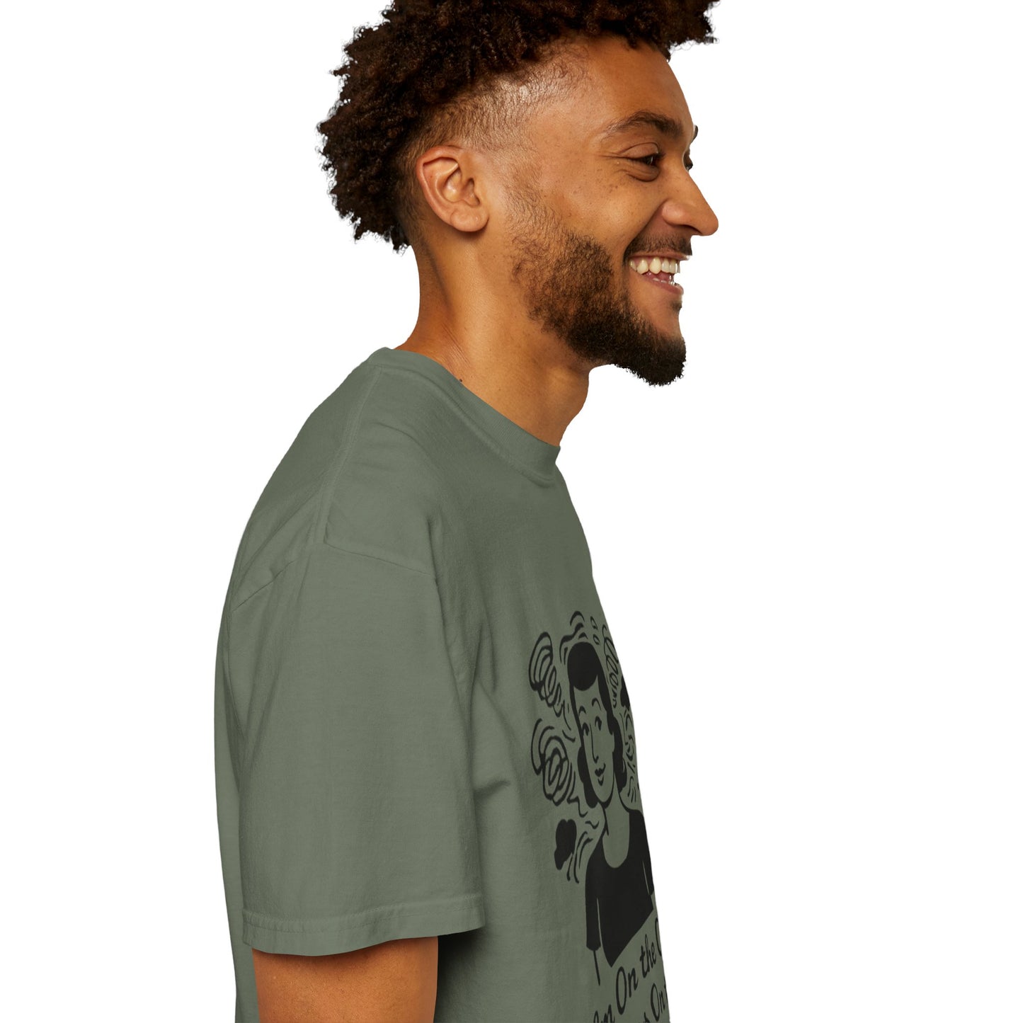 Calm on the Outside T-Shirt, Unisex Garment-Dyed Tee