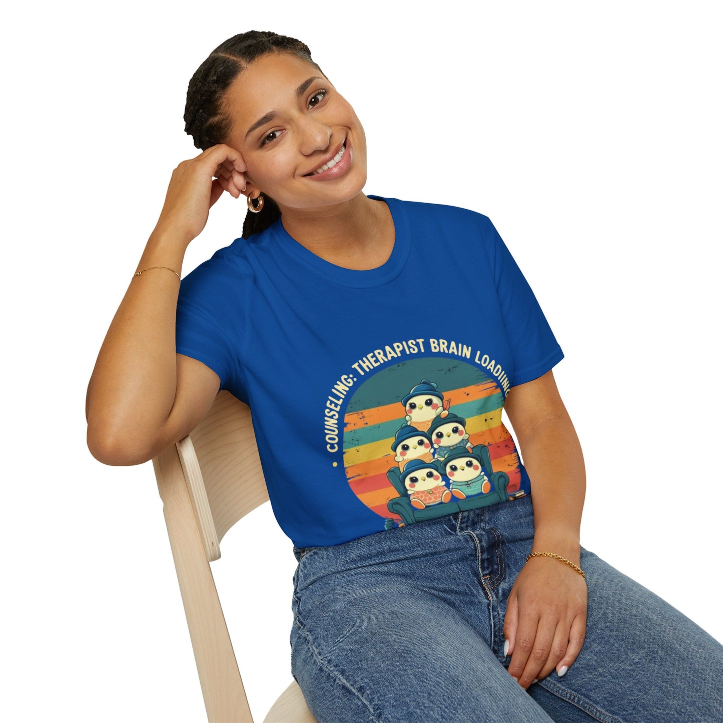 Unisex Tee-Therapist Brain Loading