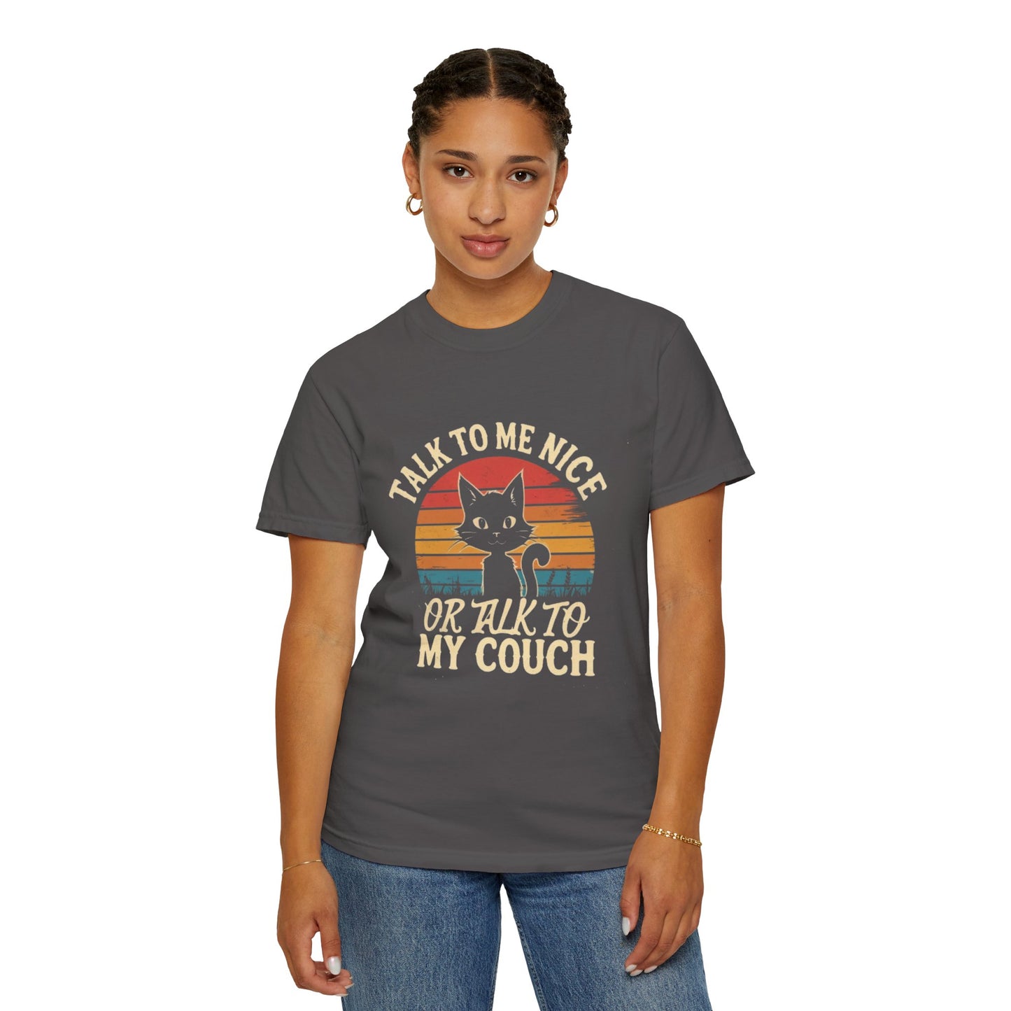 T-Shirt -Retro Cat Counsellor