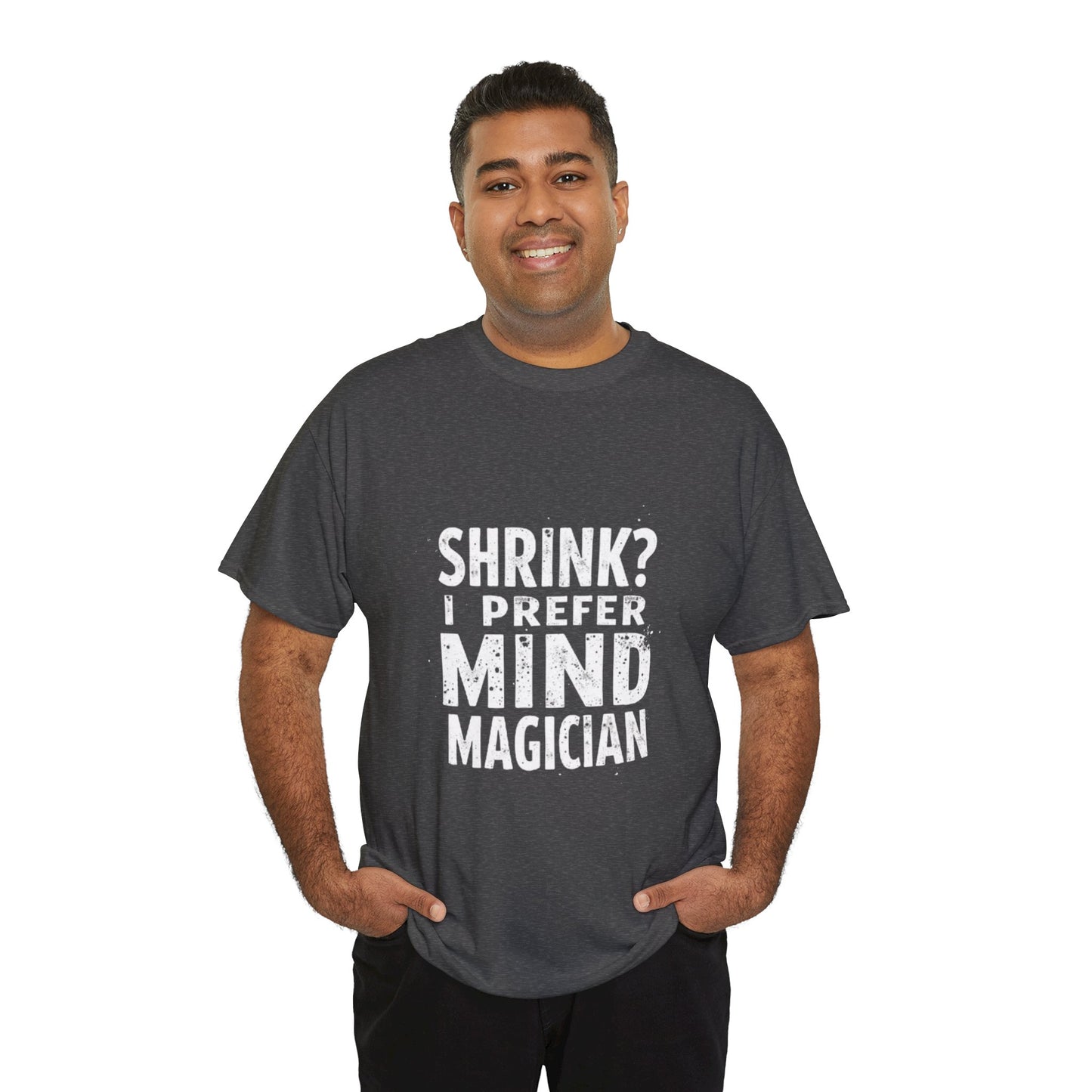 Unisex Heavy Cotton Tee -Mind Reading