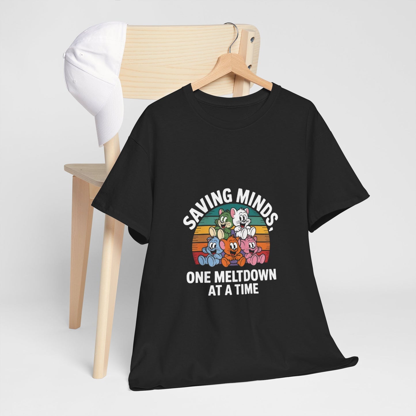 Unisex Heavy Cotton Tee - Saving Minds