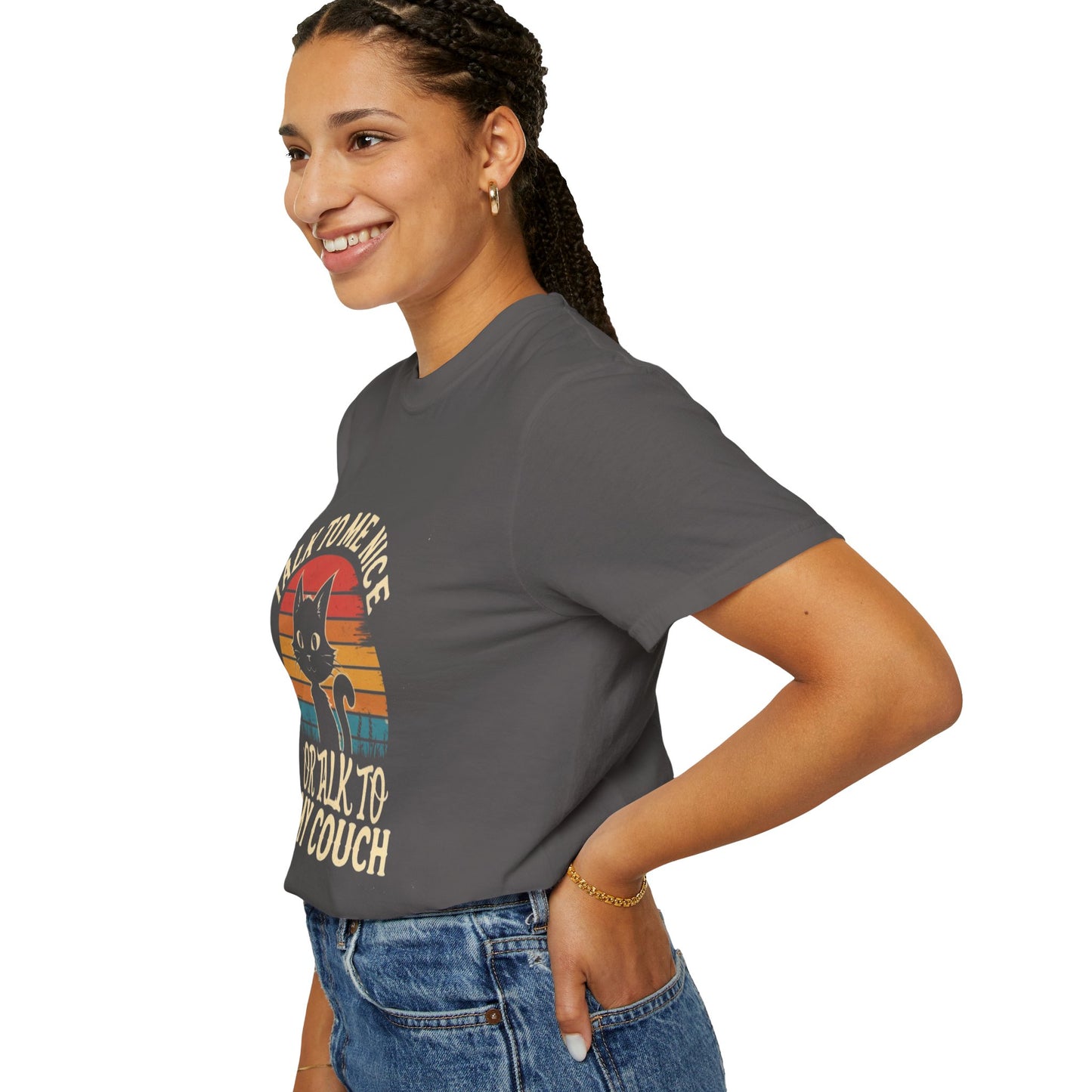 T-Shirt -Retro Cat Counsellor