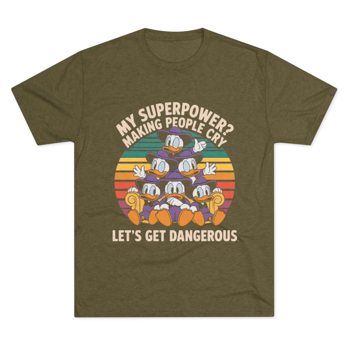 Superpower Tee - Let's Get Dangerous