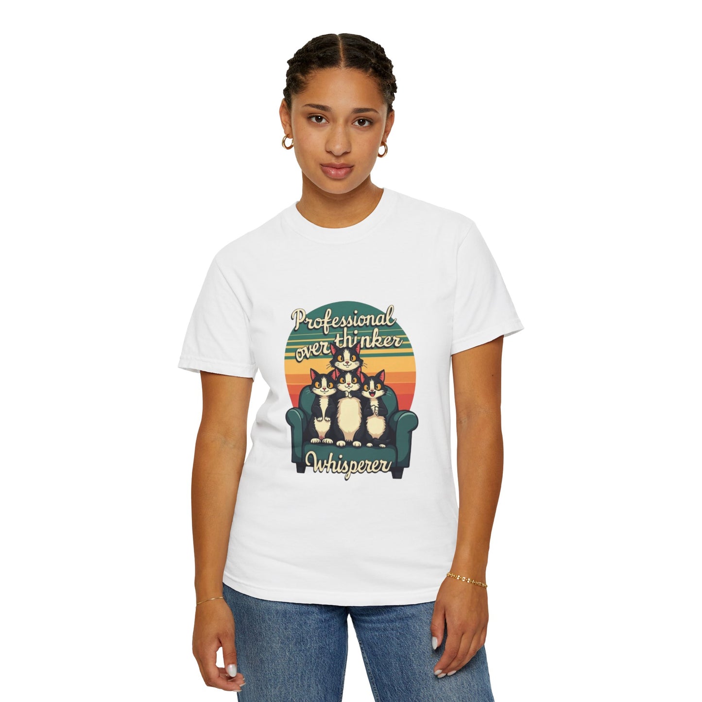 Unisex Garment-Dyed Tee -Professional Overthinker