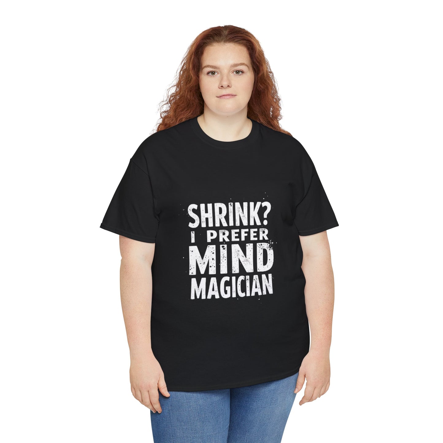 Unisex Heavy Cotton Tee -Mind Reading