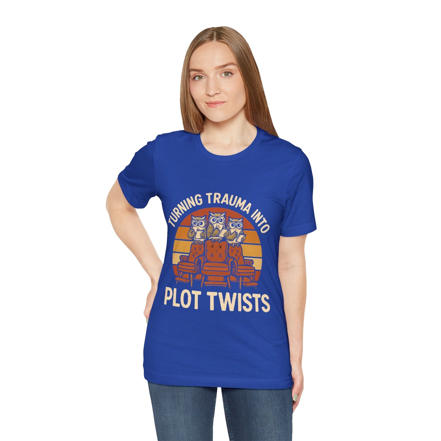 Turning Trauma into Plot Twists Tee, Unisex T-Shirt