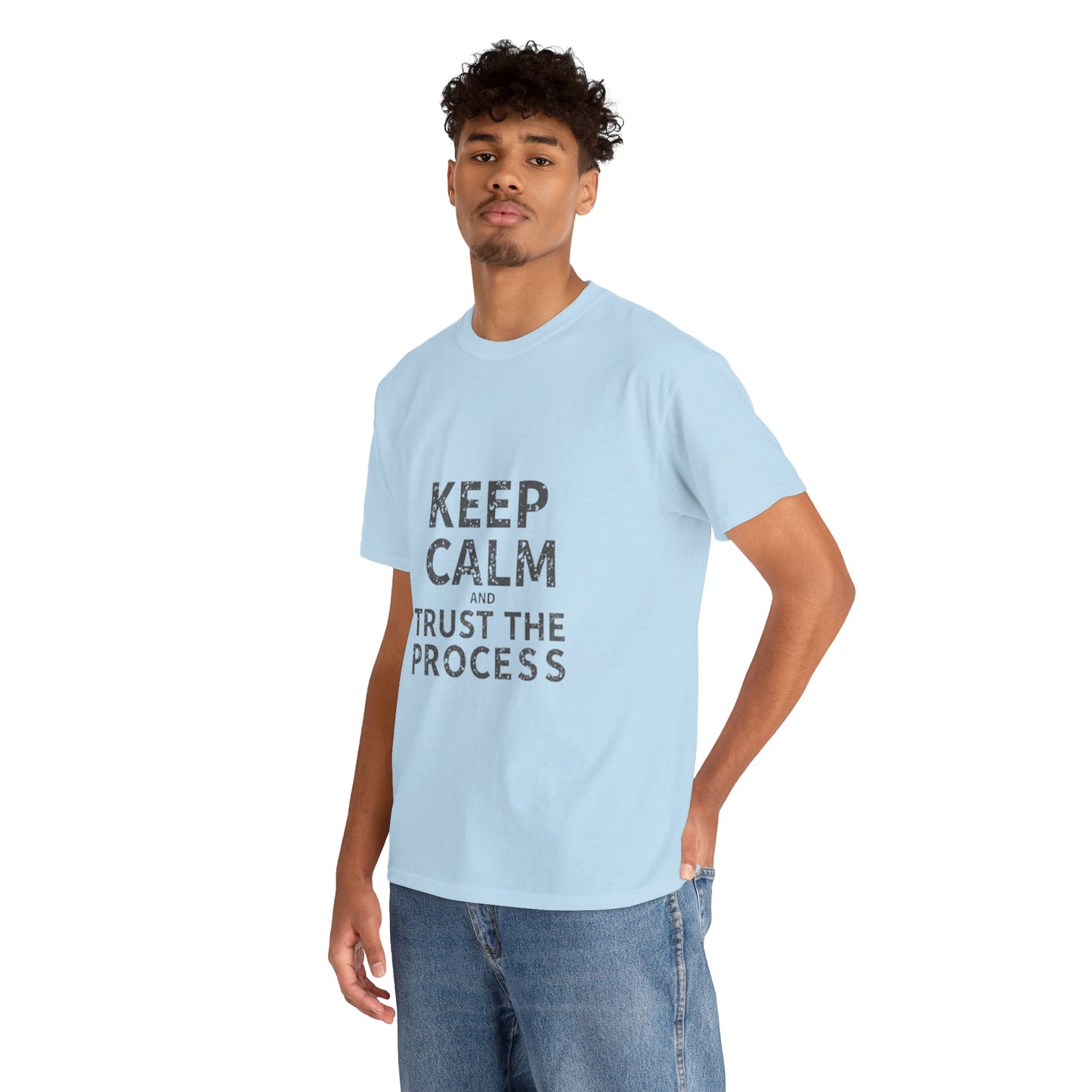 Unisex Heavy Cotton Tee -Keep Calm