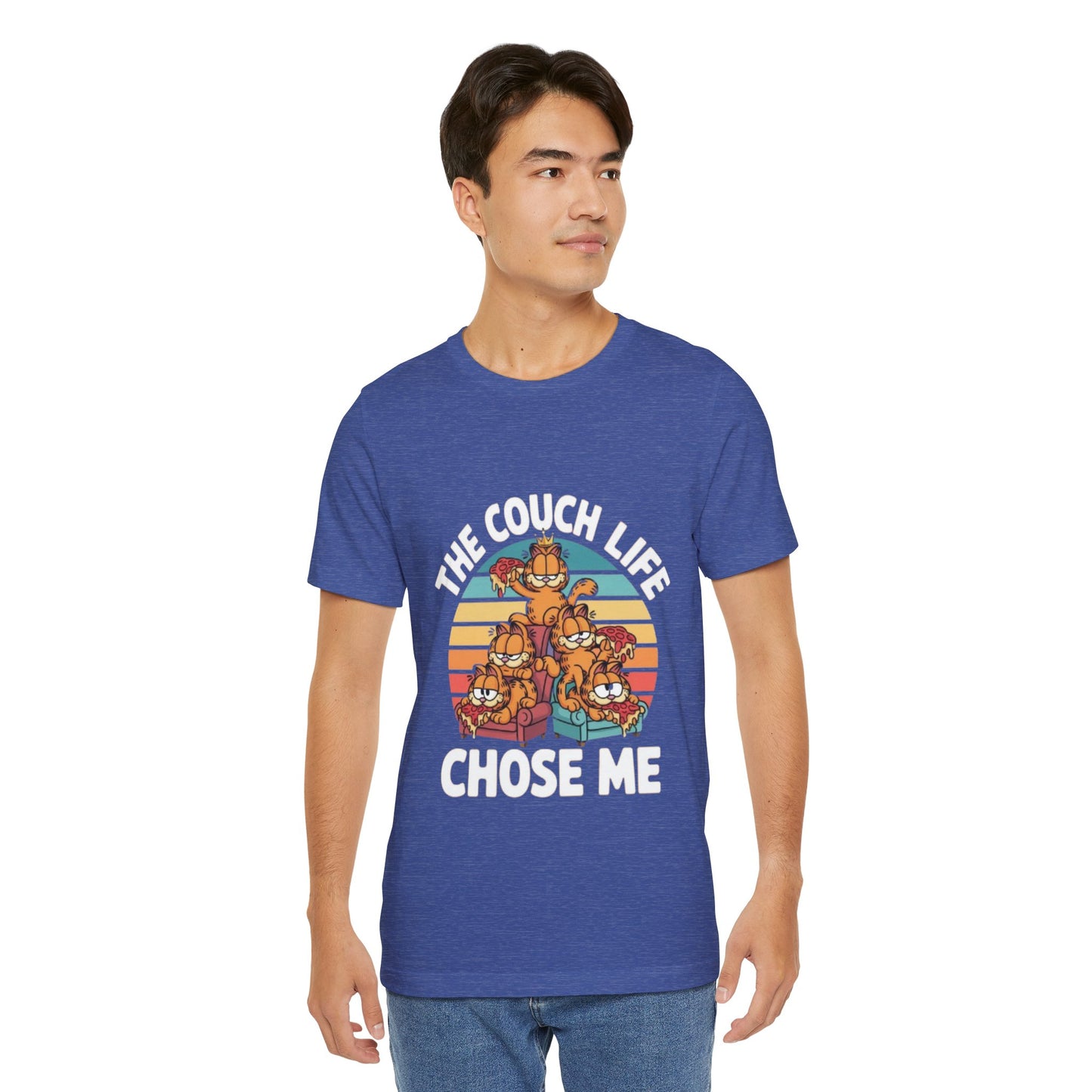 Vintage Unisex Tee - The Couch Life Chose Me