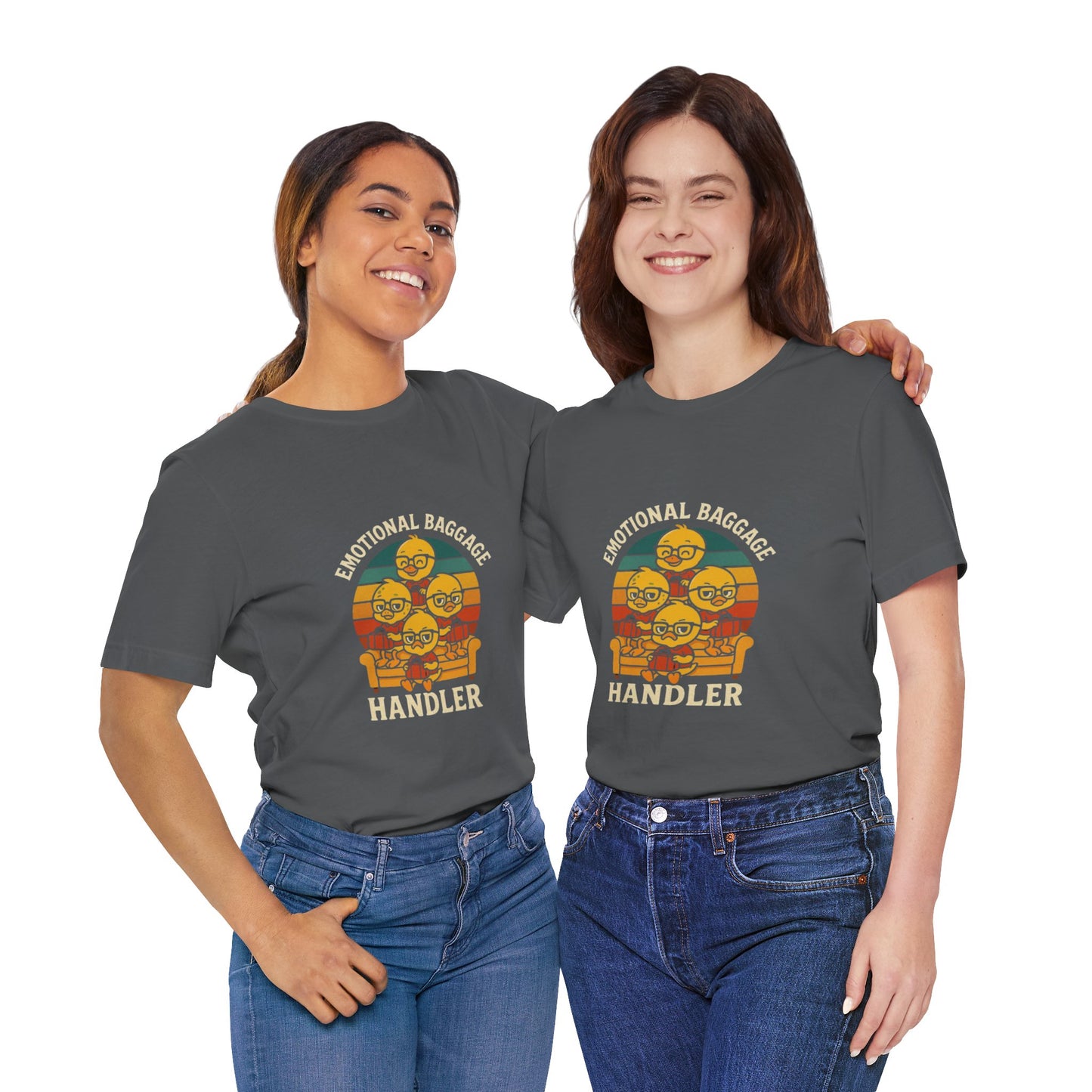 Unisex Jersey Short Sleeve T-Shirt - Emotional Baggage Handler
