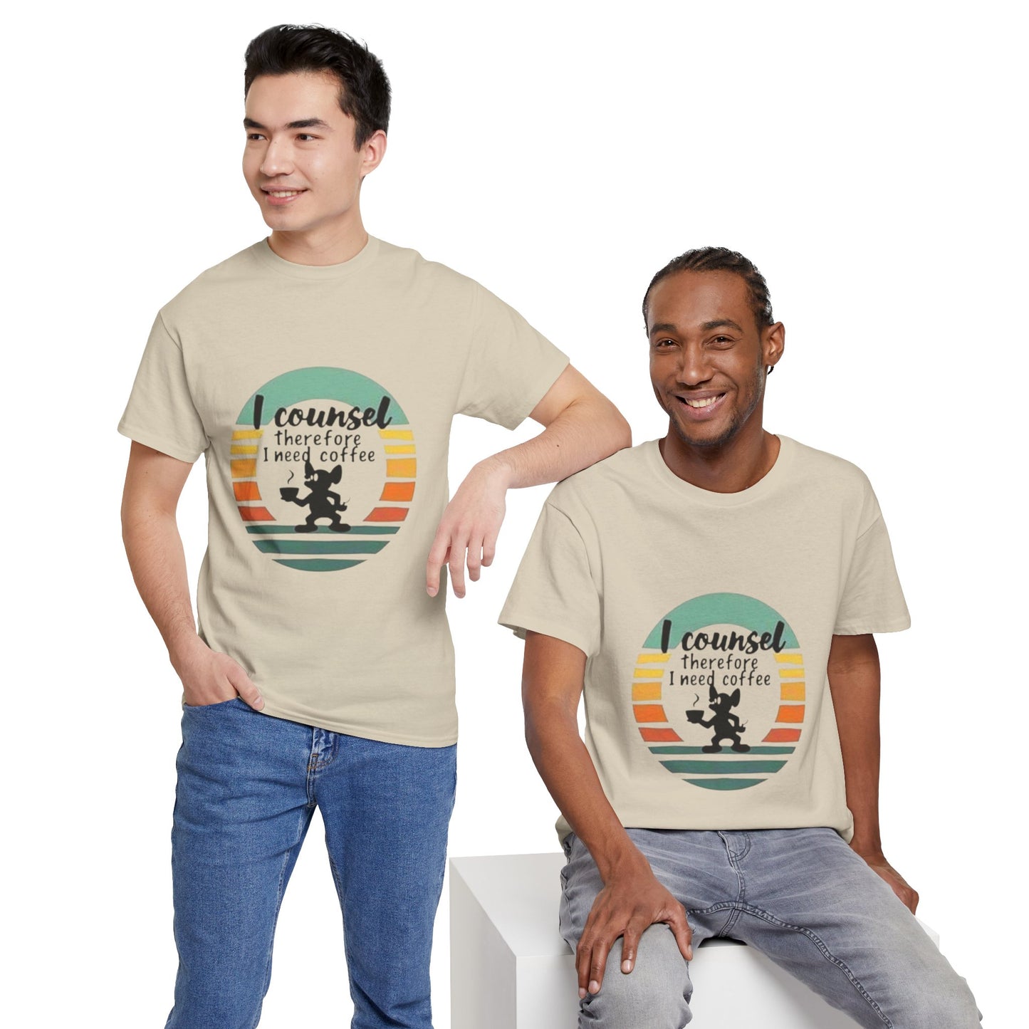 Unisex Heavy Cotton-Counselor Tee