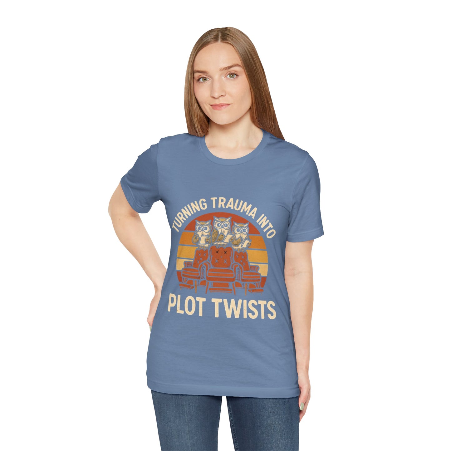 Turning Trauma into Plot Twists Tee, Unisex T-Shirt