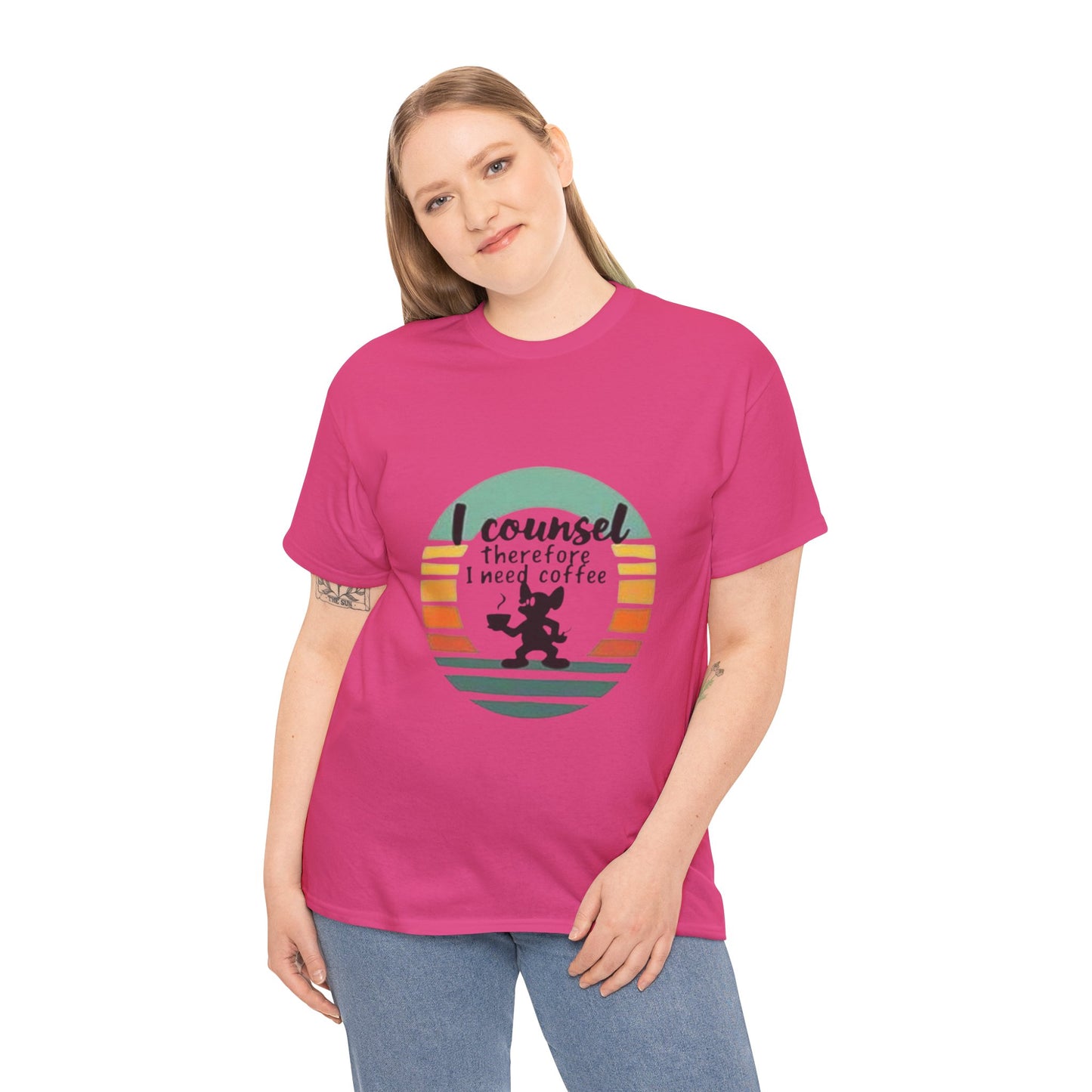 Unisex Heavy Cotton-Counselor Tee