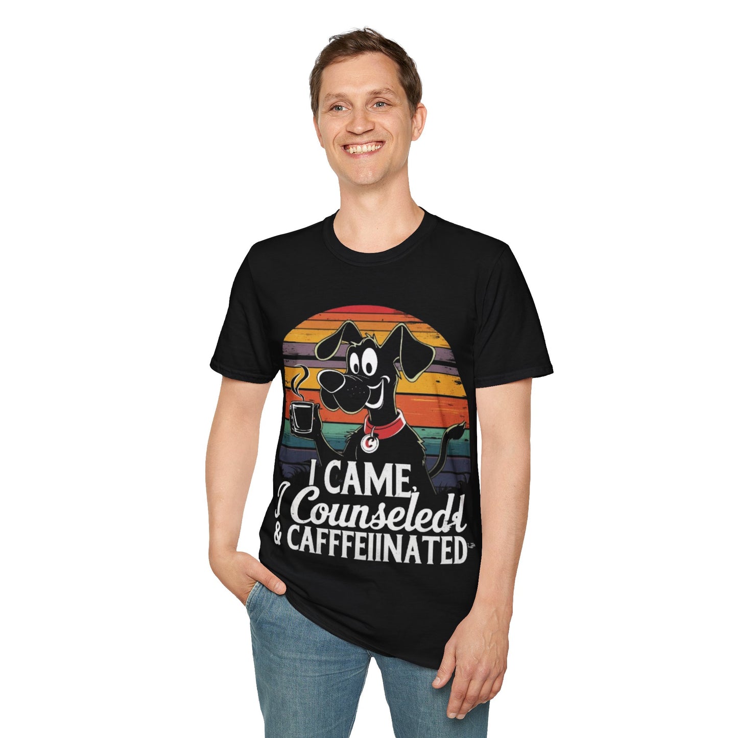 Fun Counselor T-Shirt -I Came I Counseled